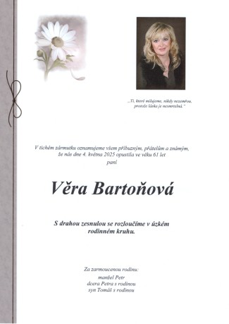 Bartoňová Věra sken