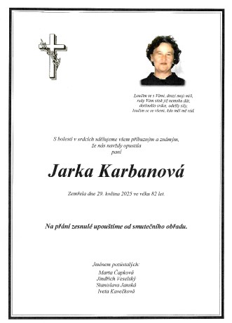 Karbanová Jarka