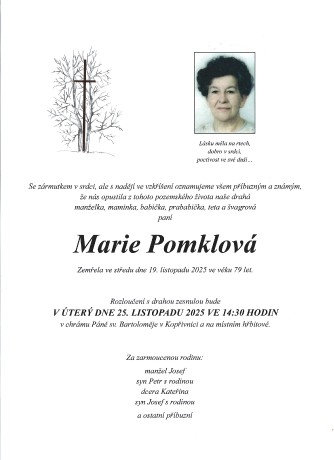Pomklová Marie sken