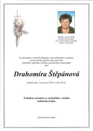 Štěpánová Drahomíra sken