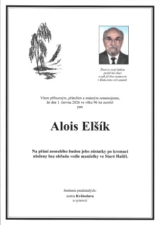 Elšík Alois sken