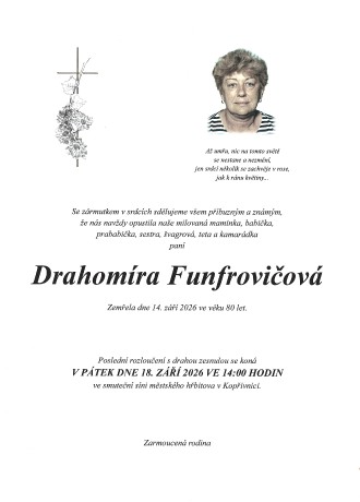 Funfrovičová Drahomíra sken
