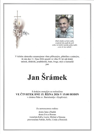 Šrámek Jan sken