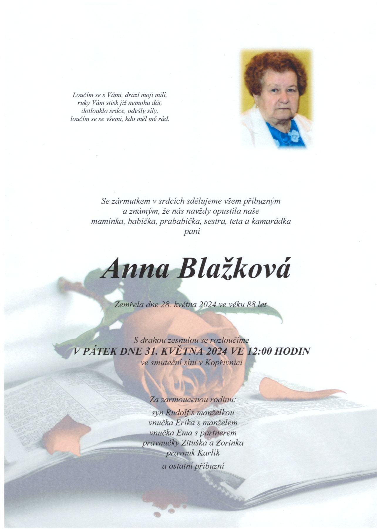 Parte Blažková Anna