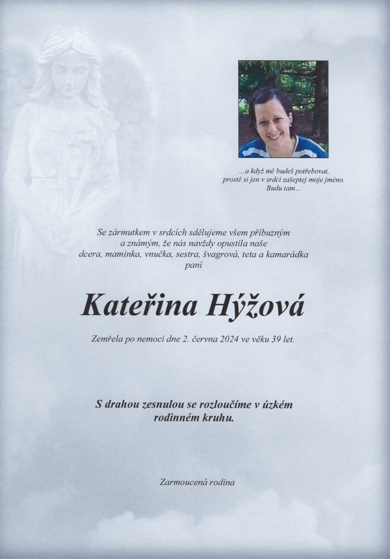 parte Hýžová Kateřina