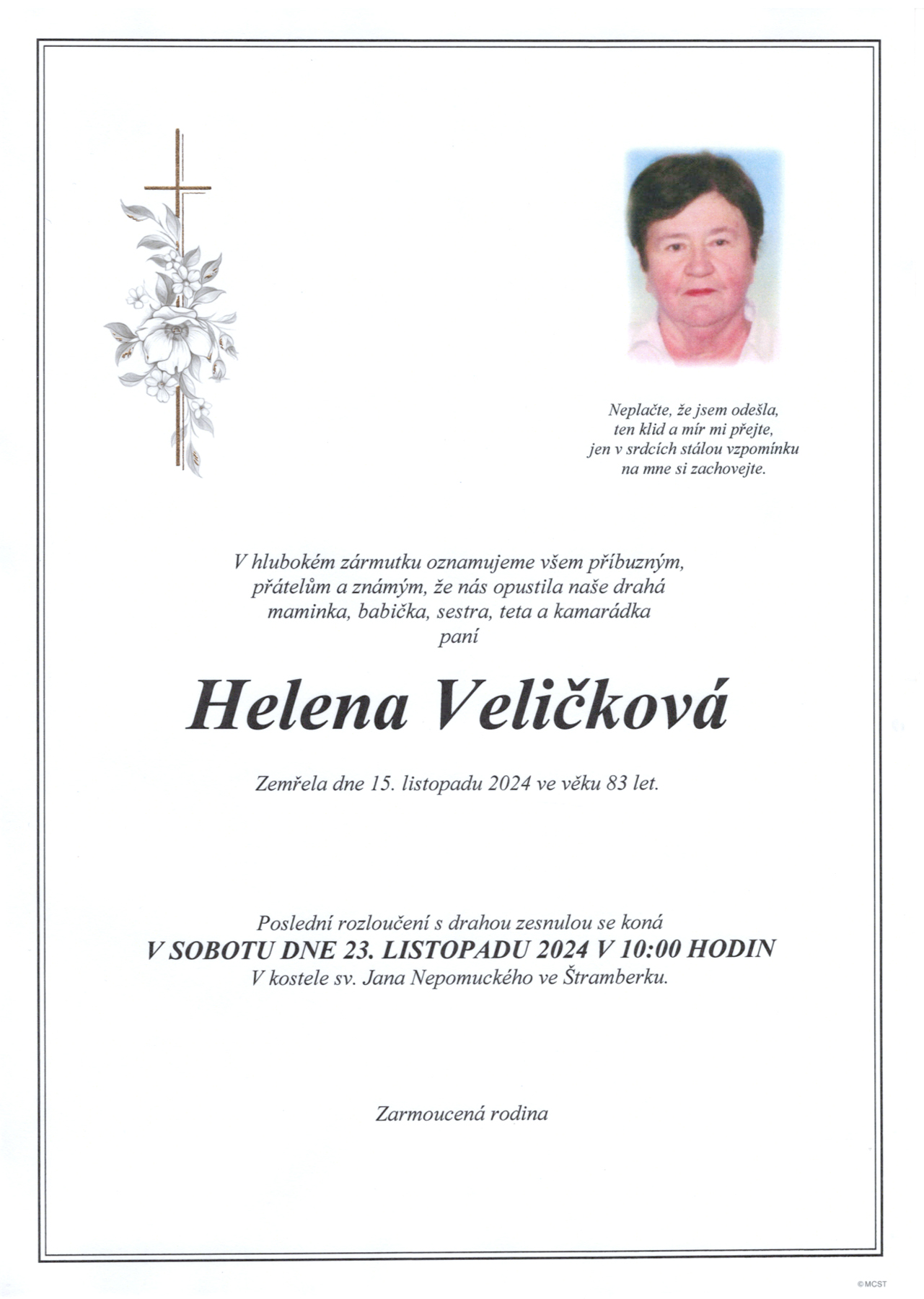 Parte Veličková Helena