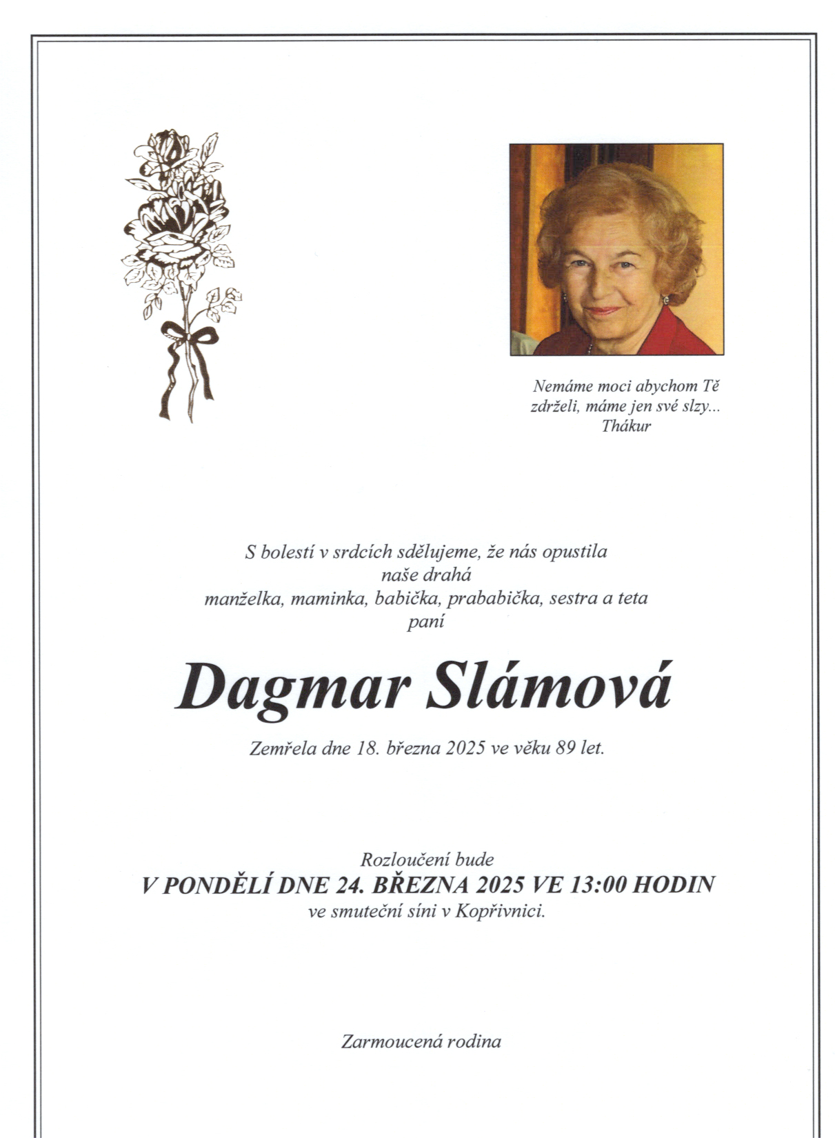 Parte Slámová Dagmar