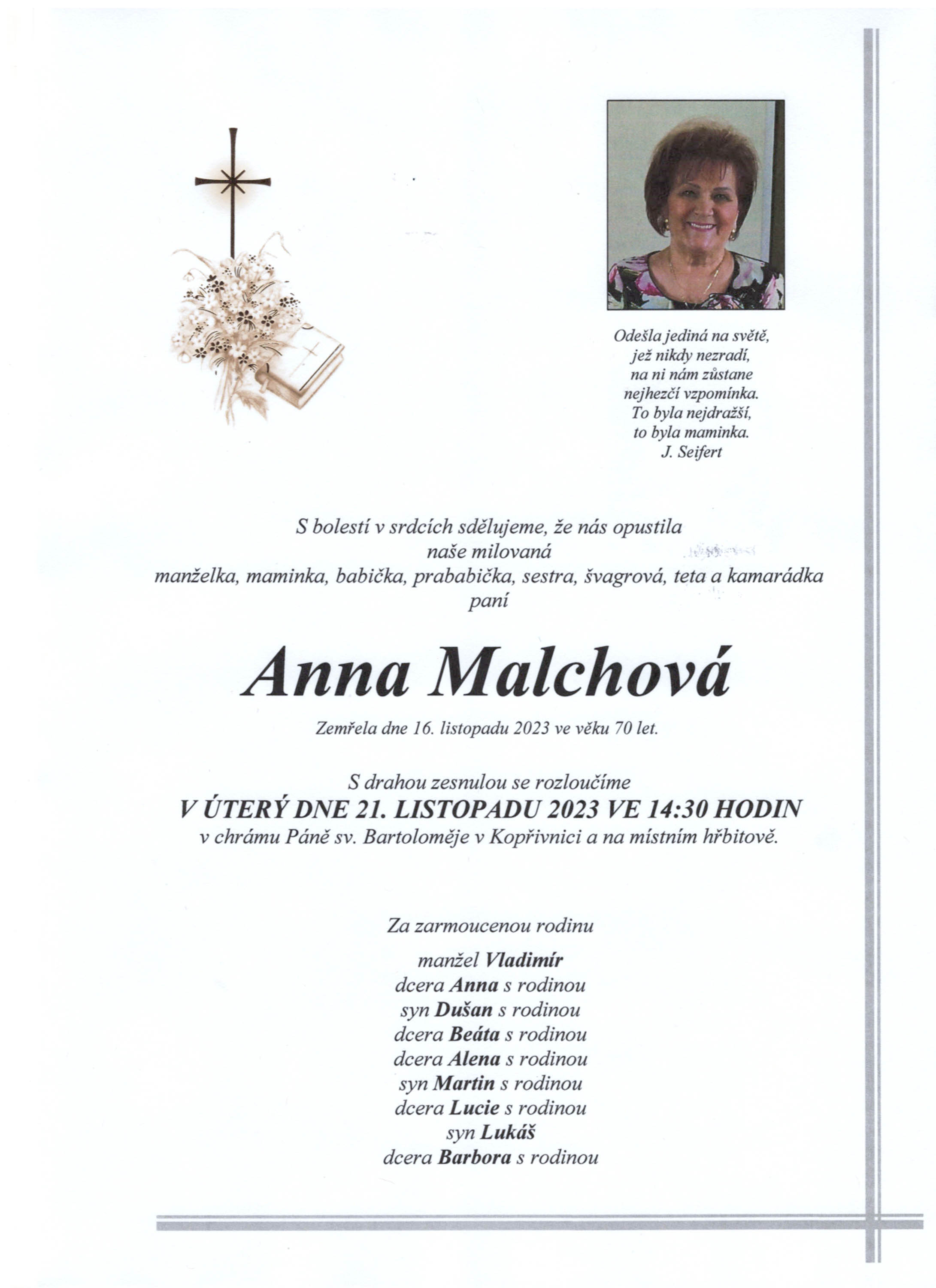 Parte Malchová Anna