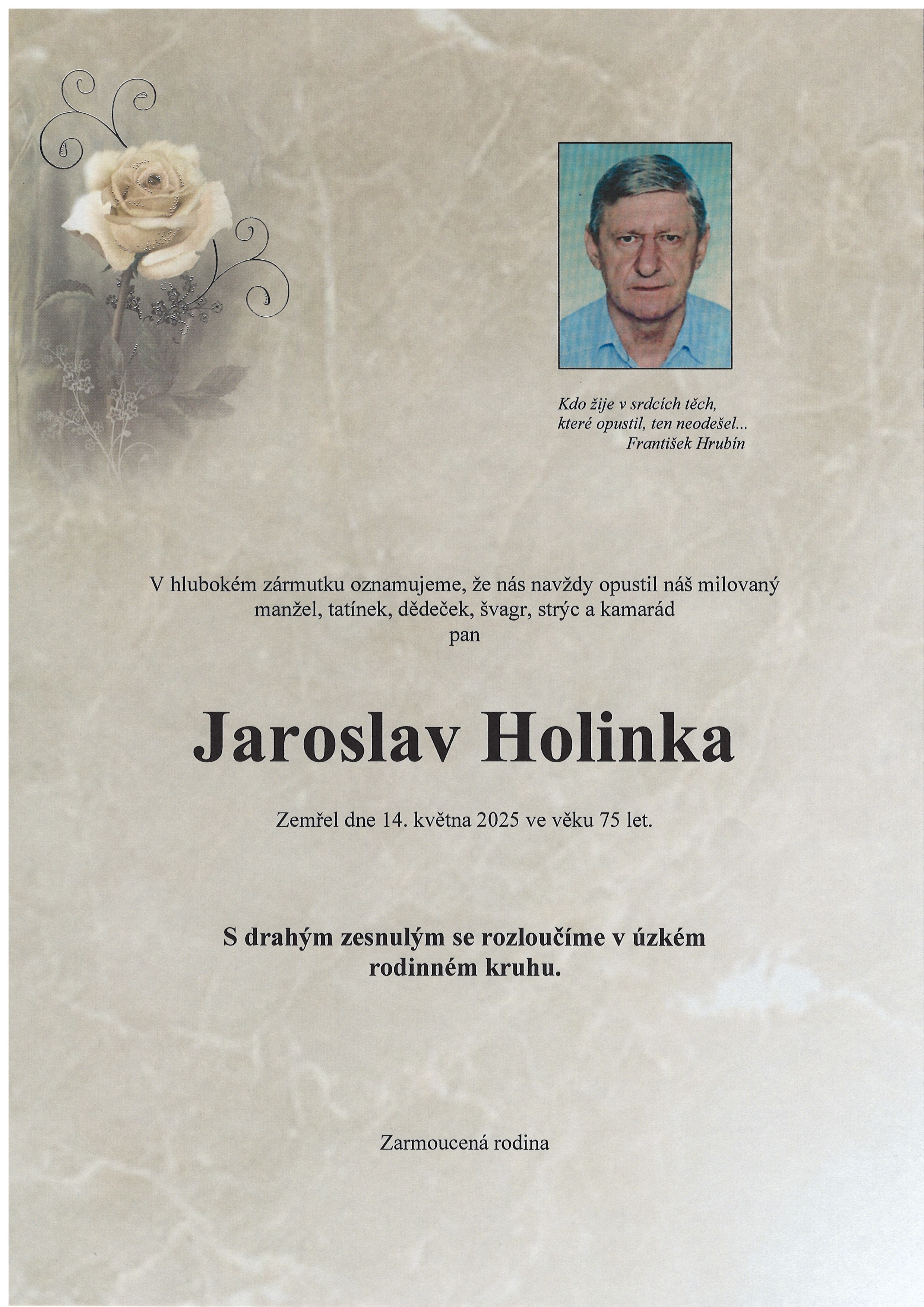 parte Holinka Jaroslav