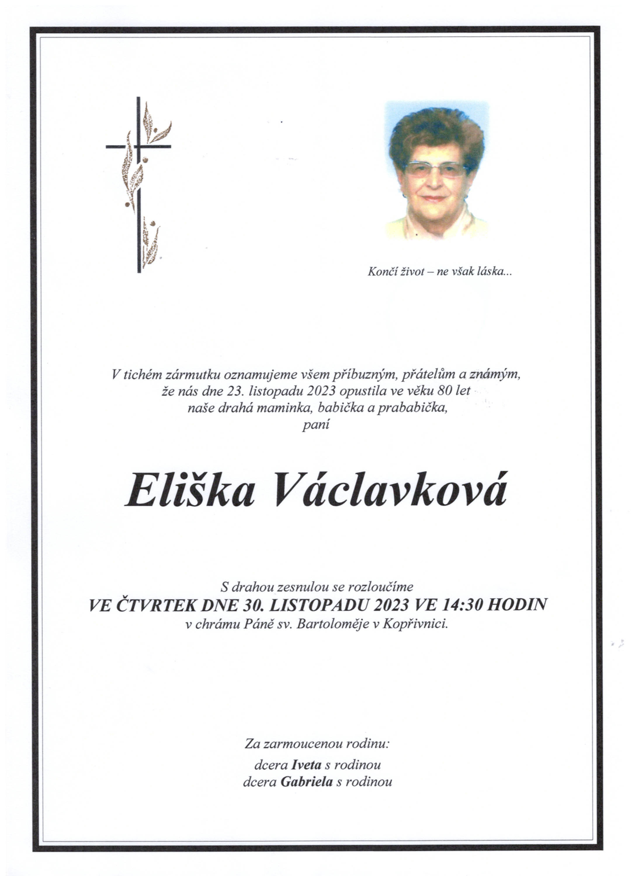 Parte Vaclavská Eliška