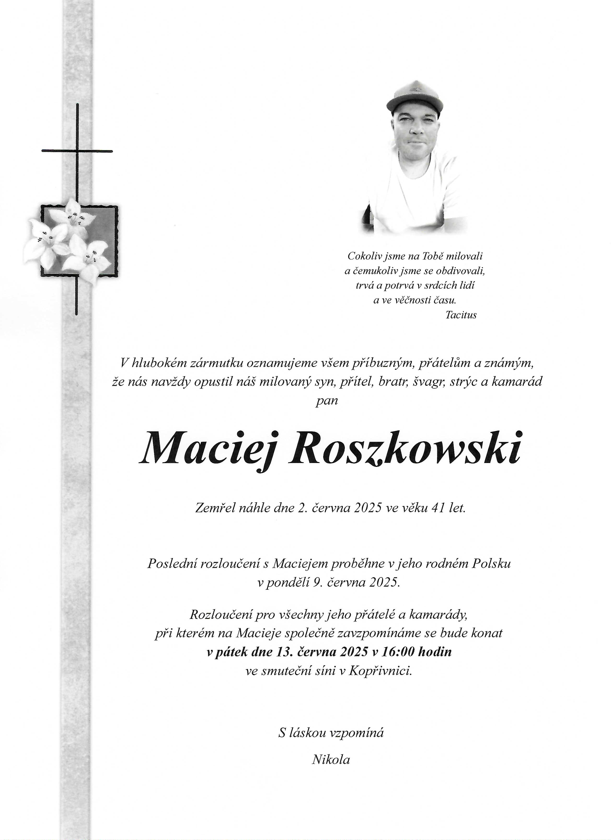 Maciej Roszkowski