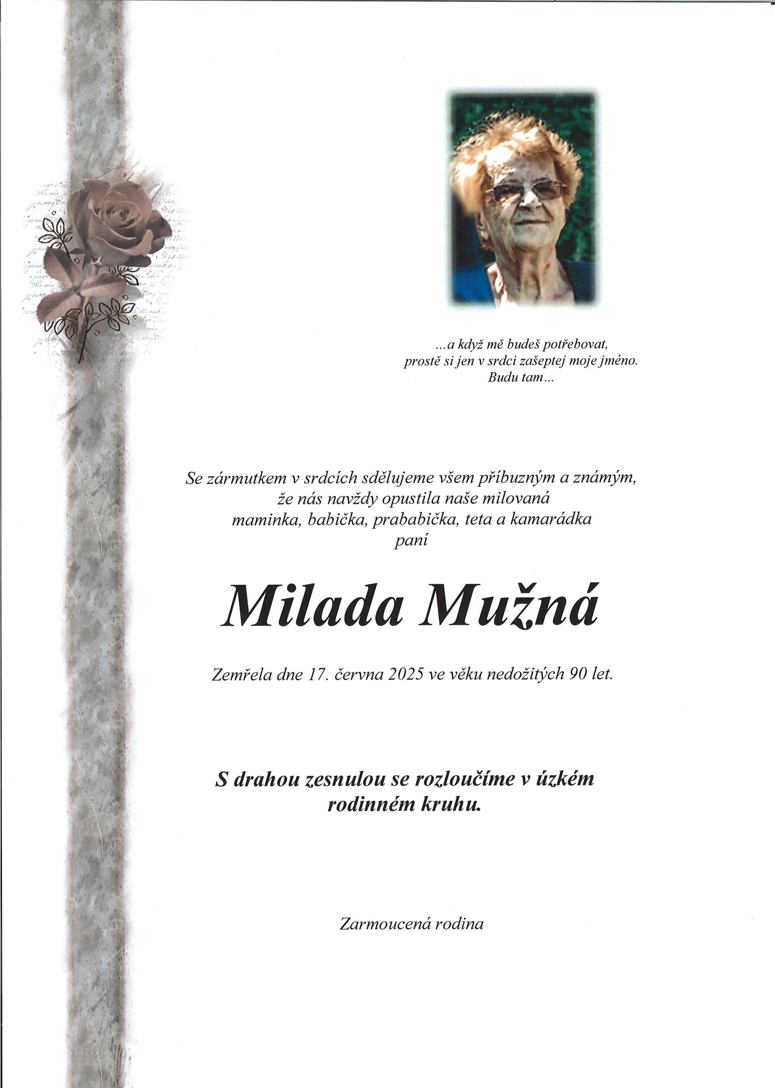 Milada Mužná parte sken