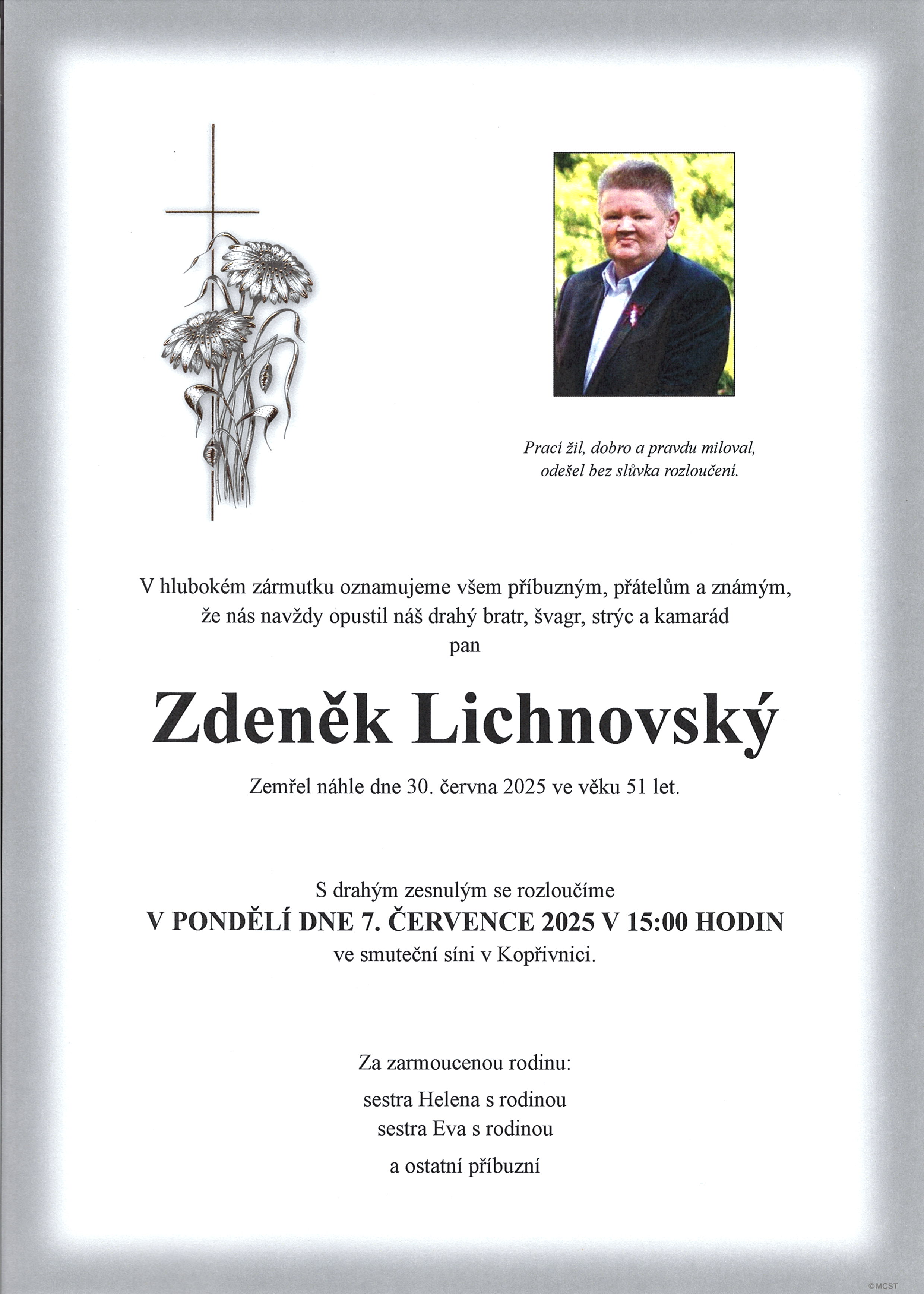 Lichnovský Zdeněk sken
