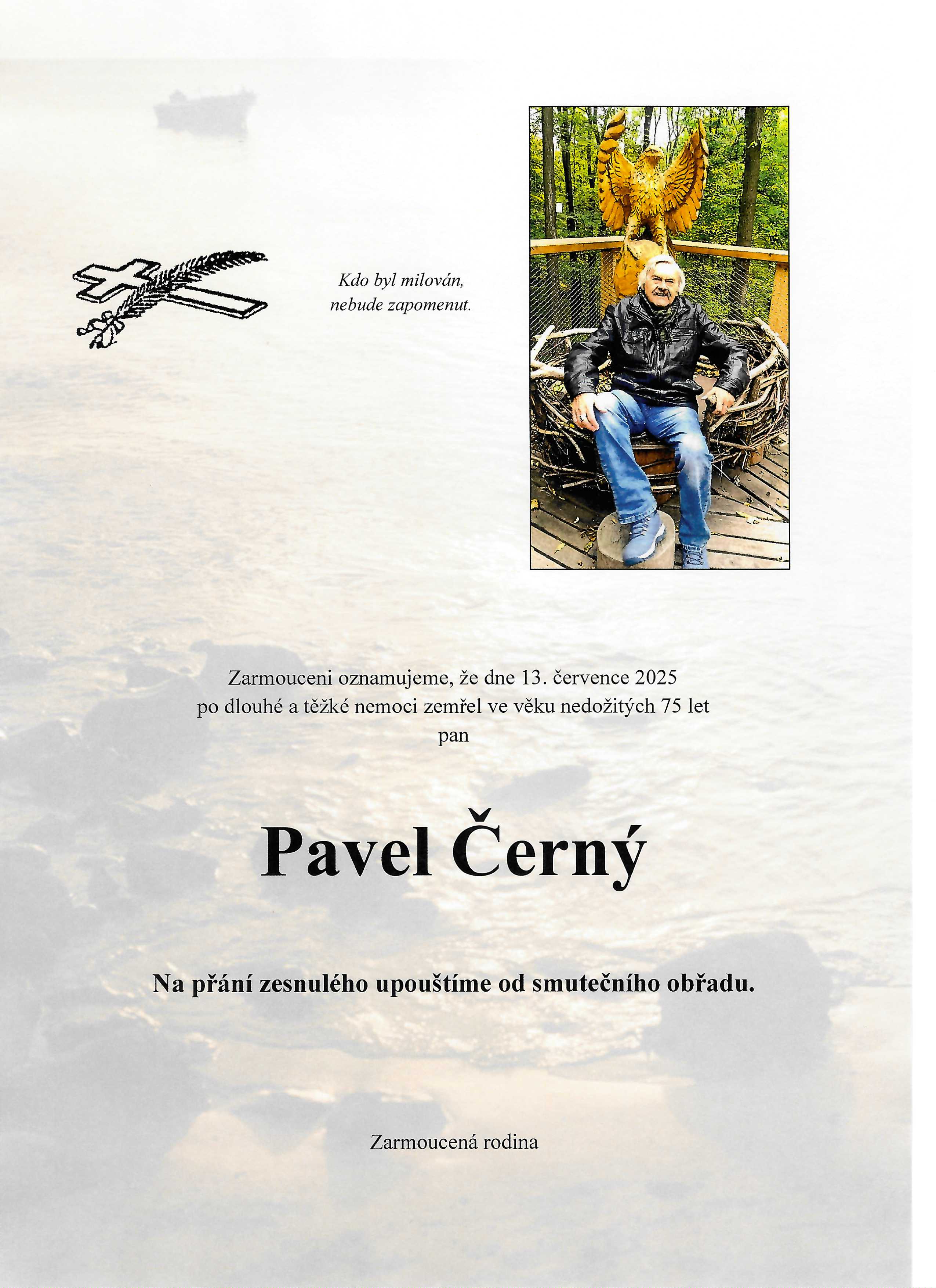 sken Černý Pavel