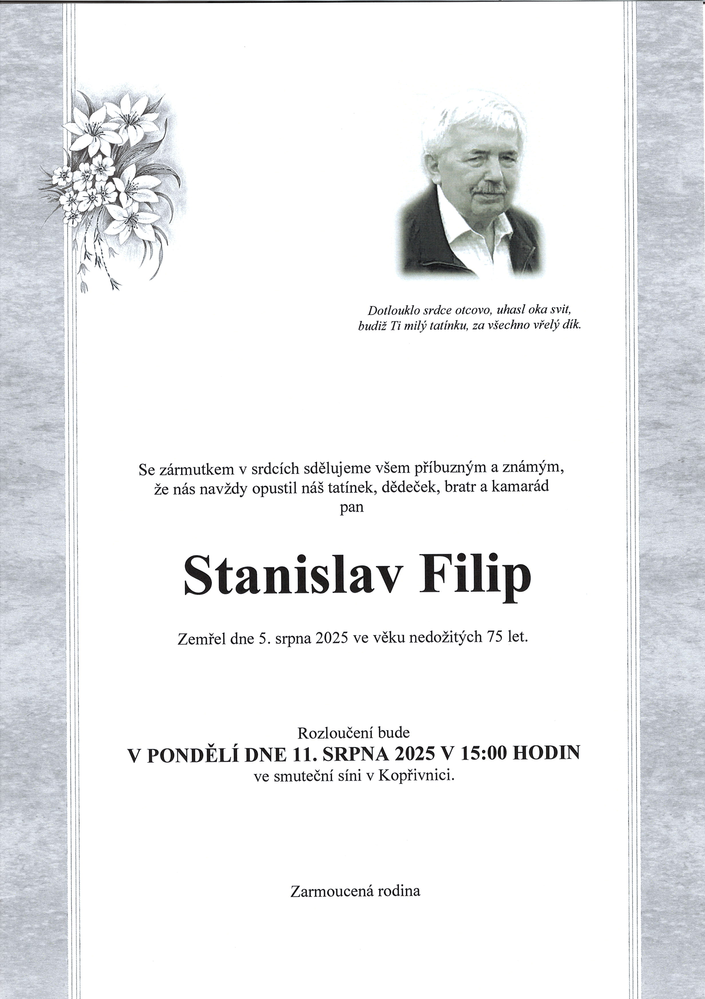 Parte Filip Stanislav sken