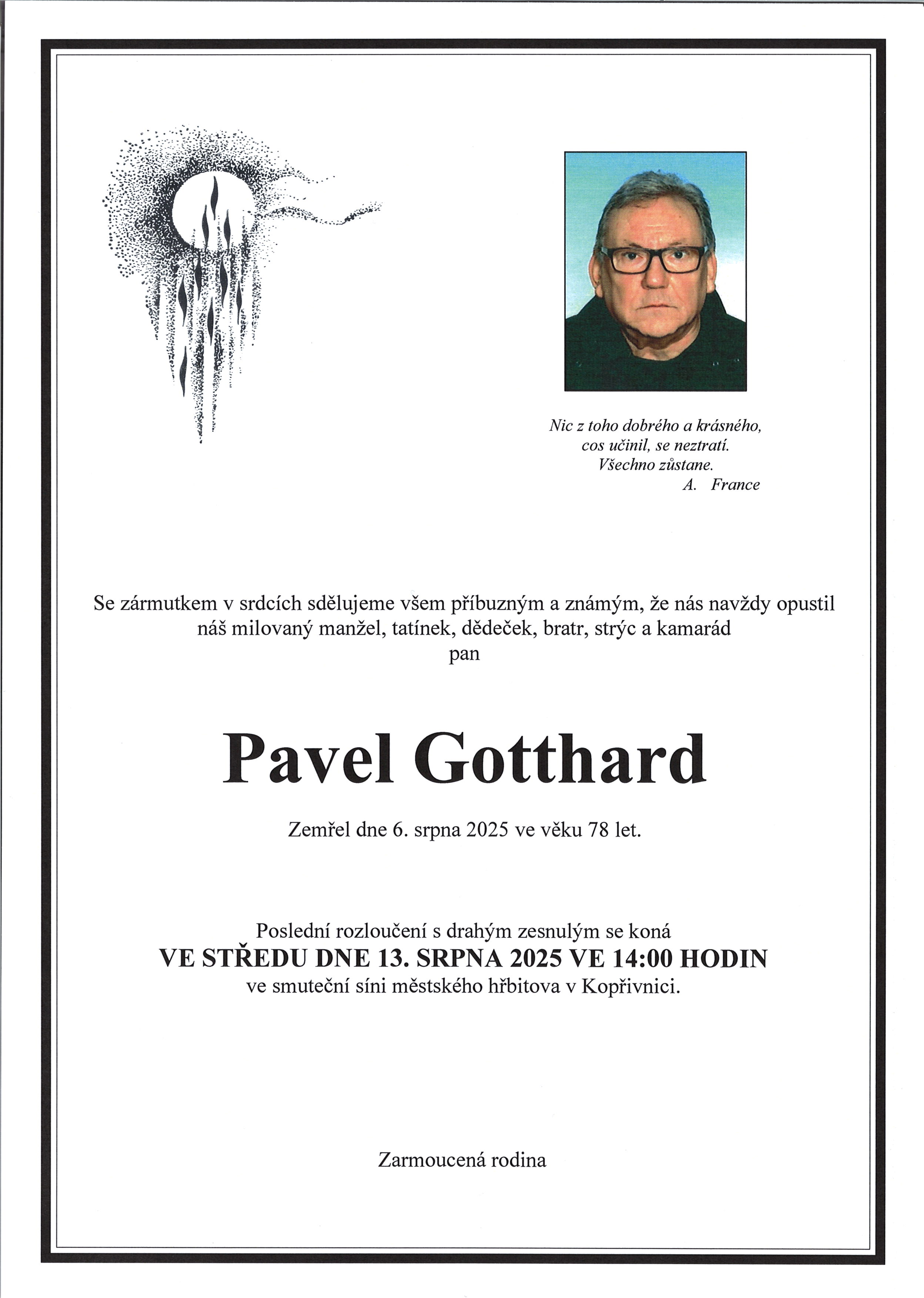 parte Gotthard Pavel sken