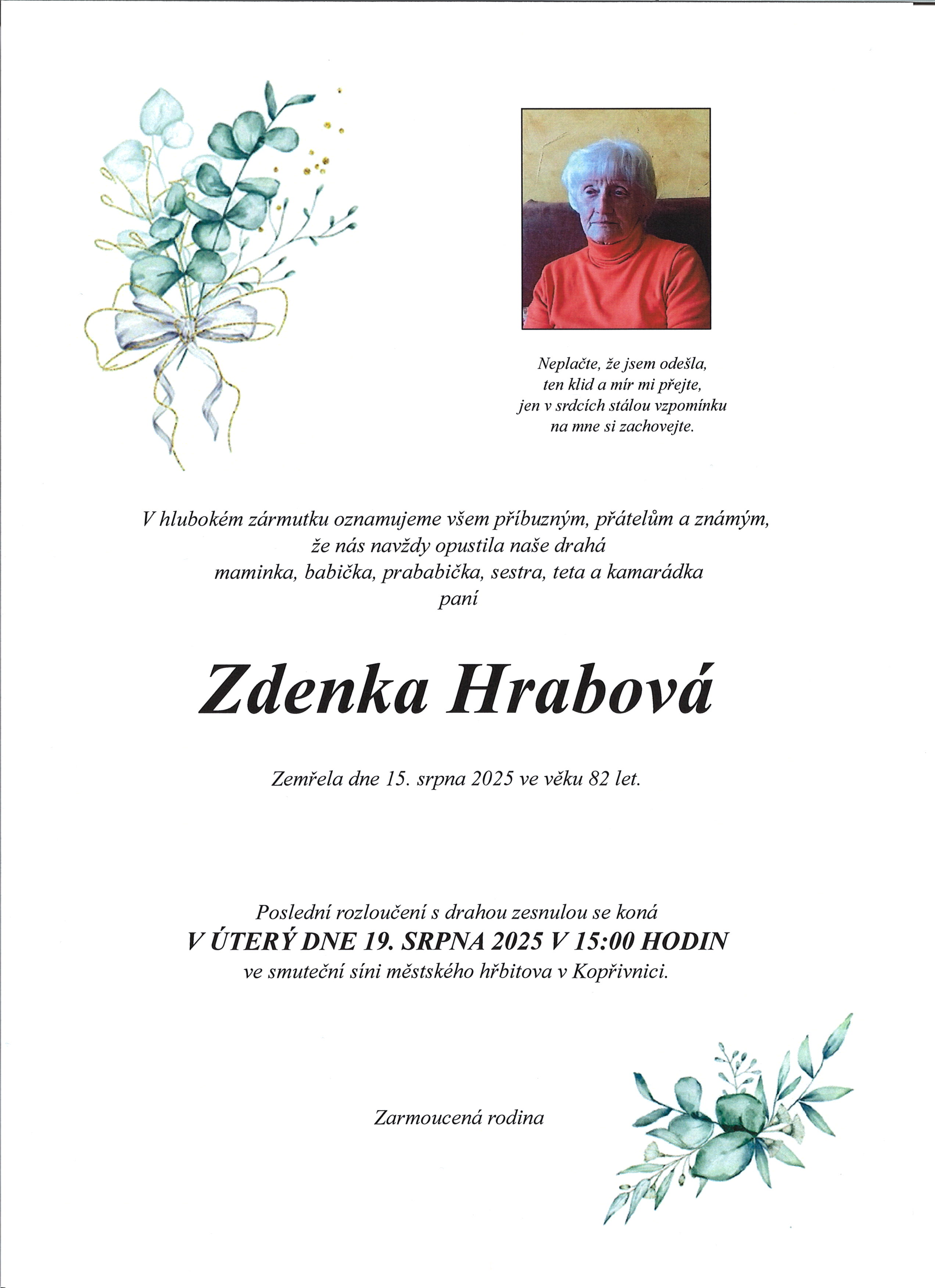 Hrabová Zdenka