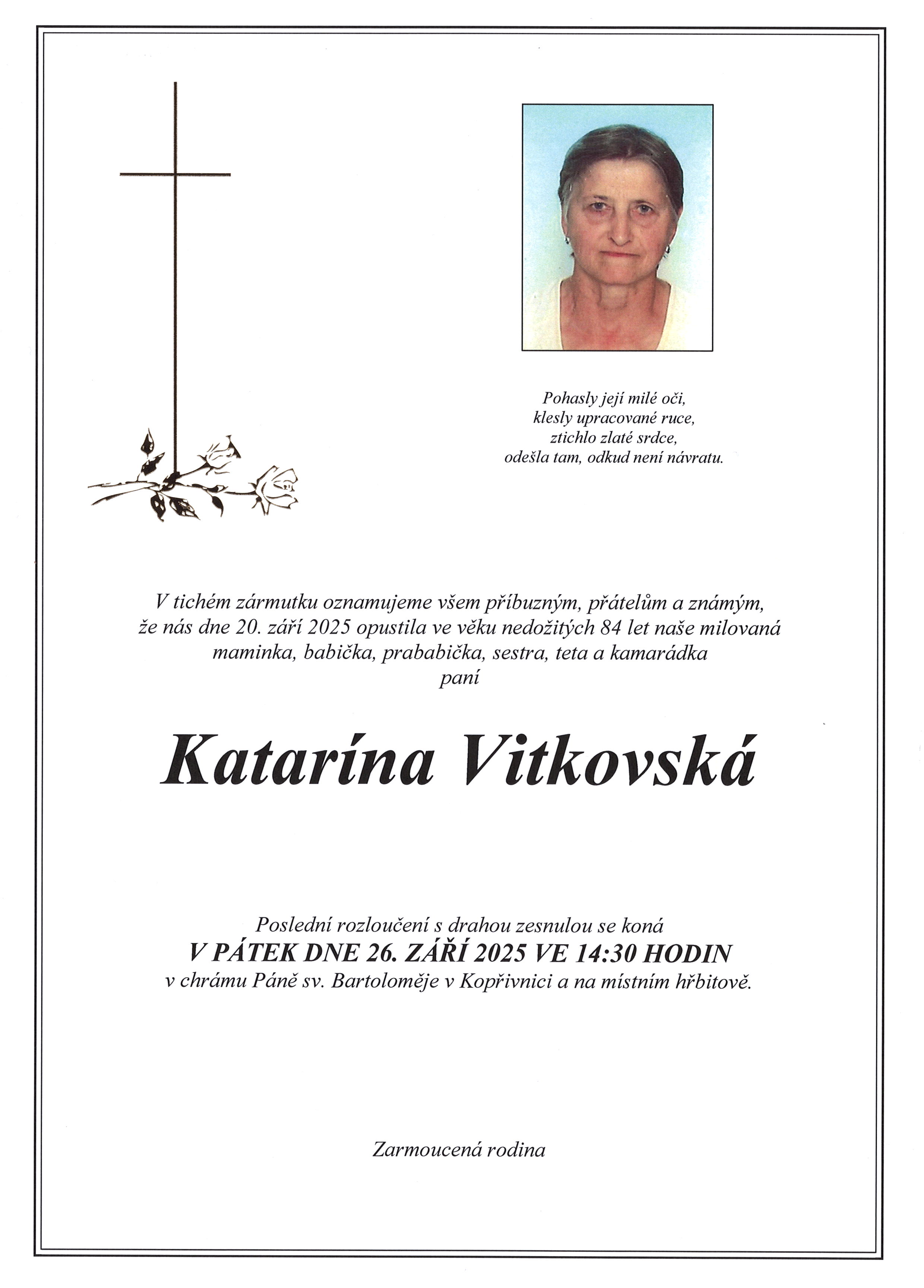 Vitkovská Katarína sken