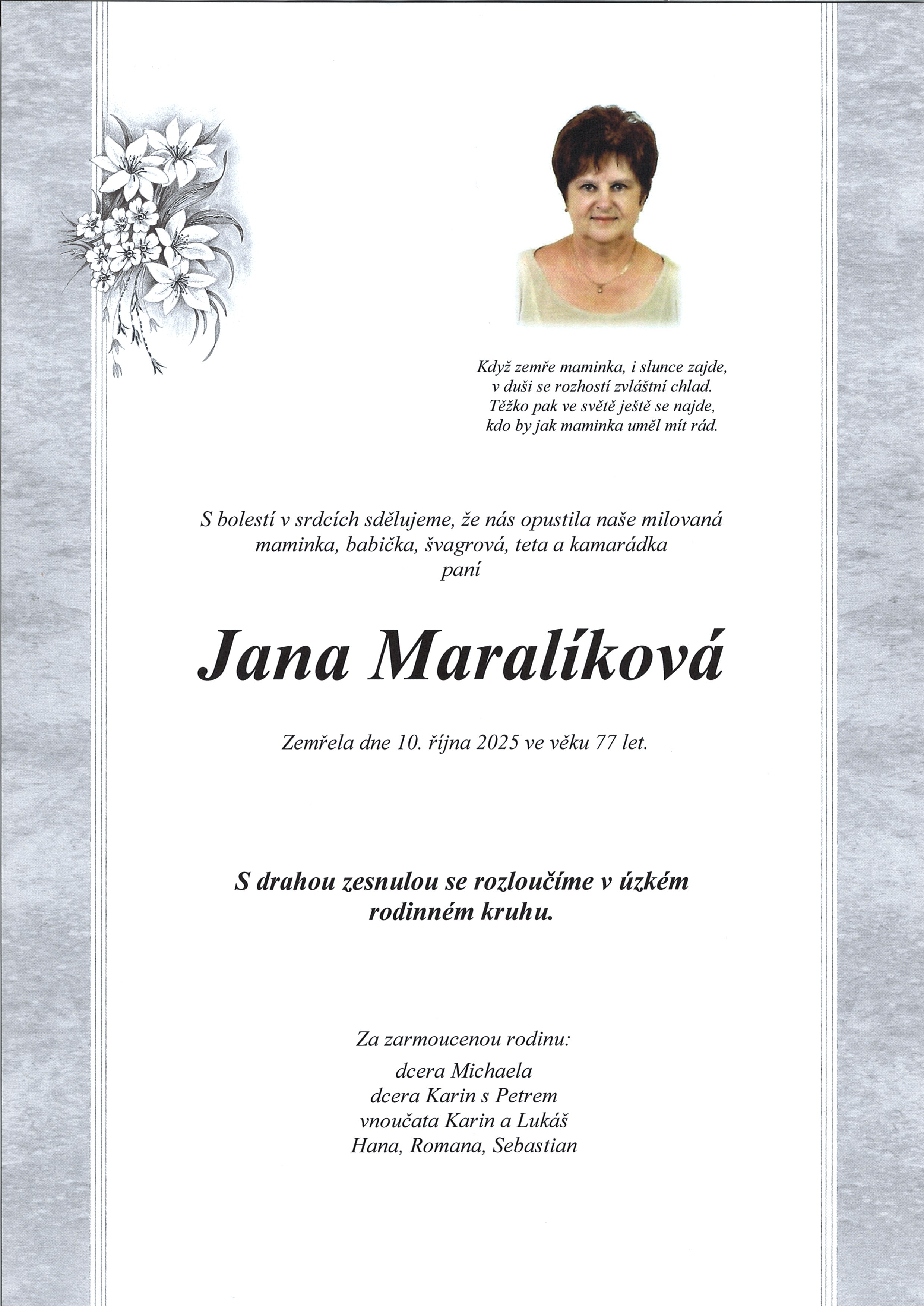 Maralíková Jana sken