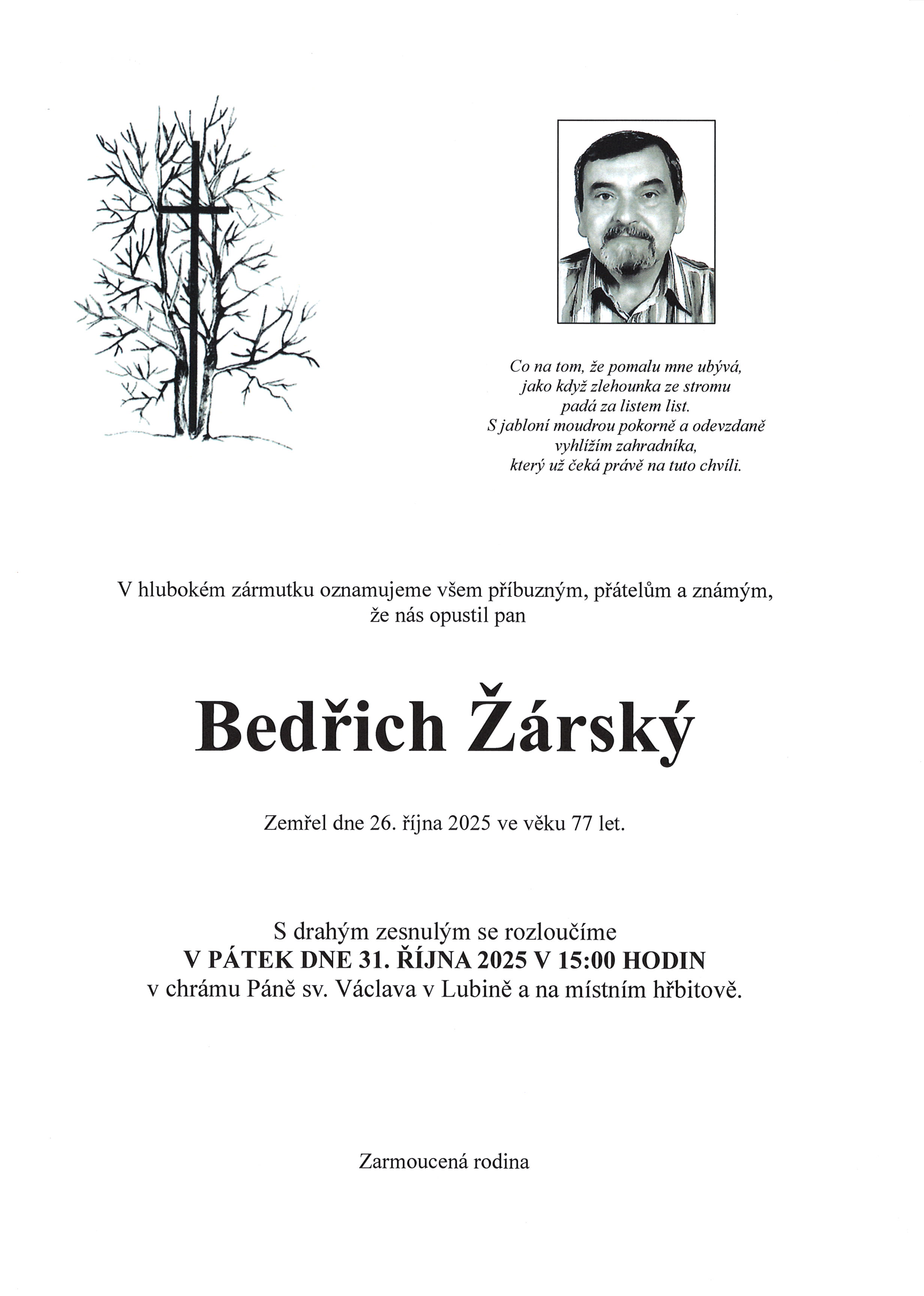 Žárský Bedřich sken