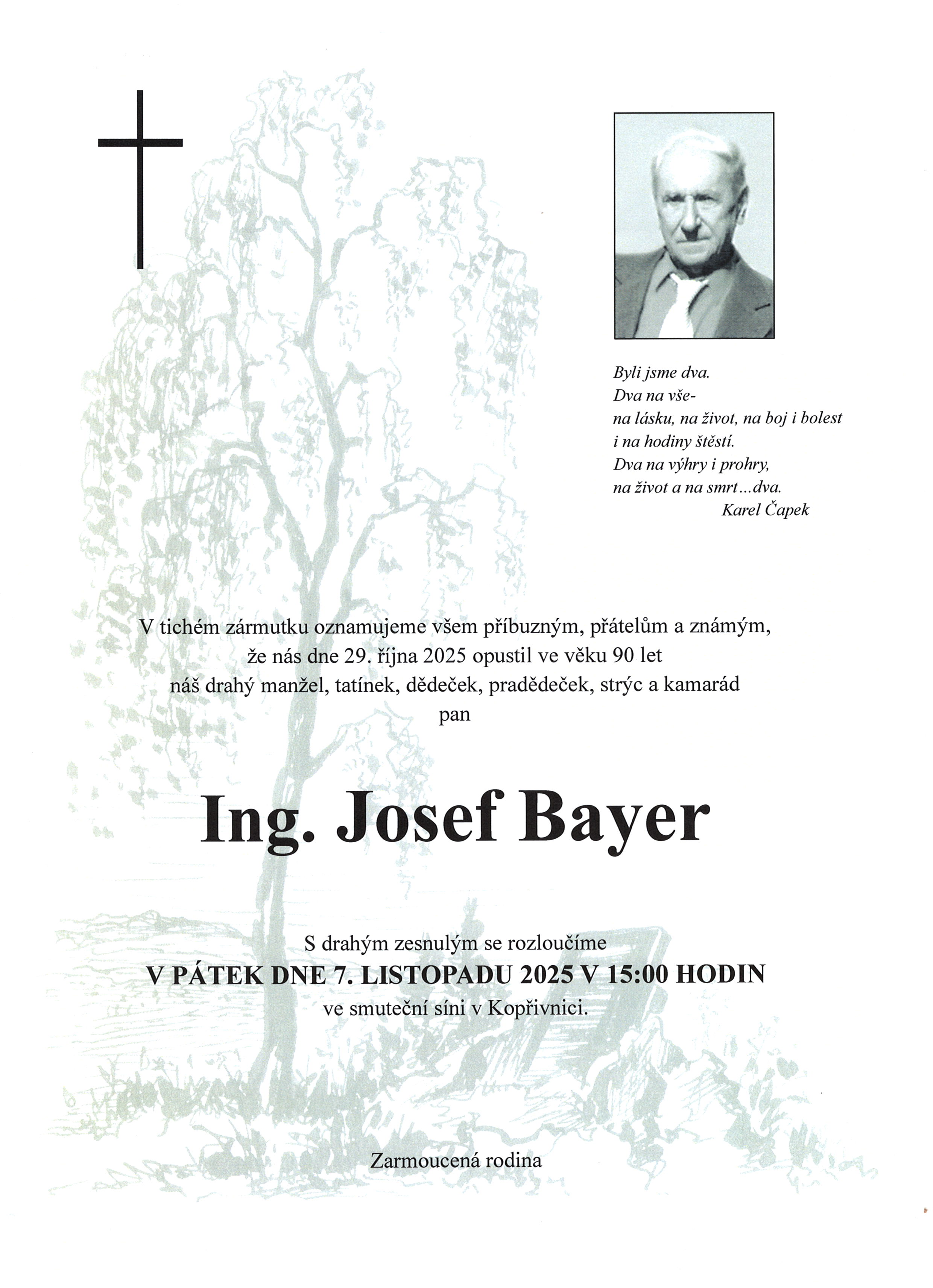 Bayer Josef sken