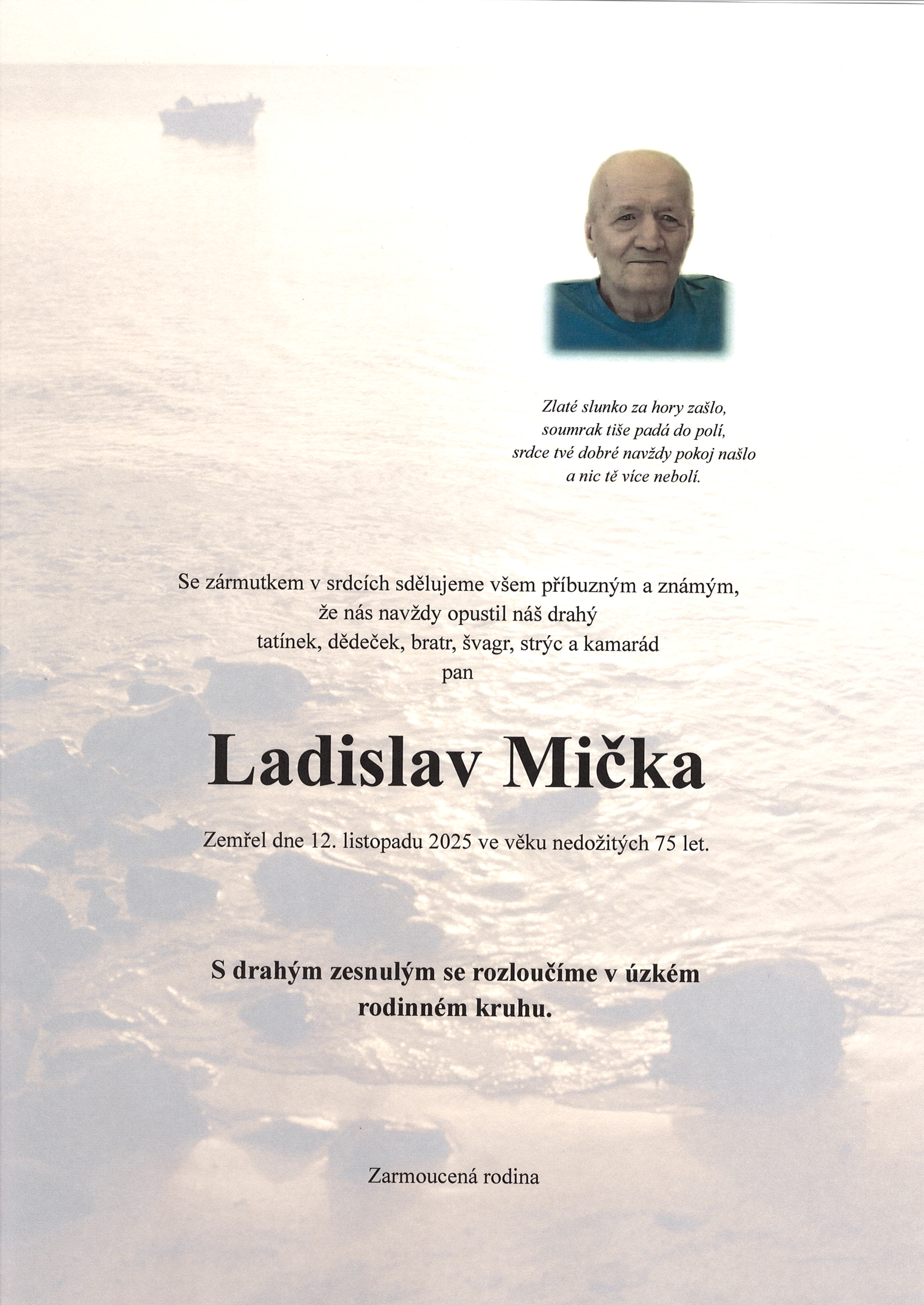 Mička Ladislav sken