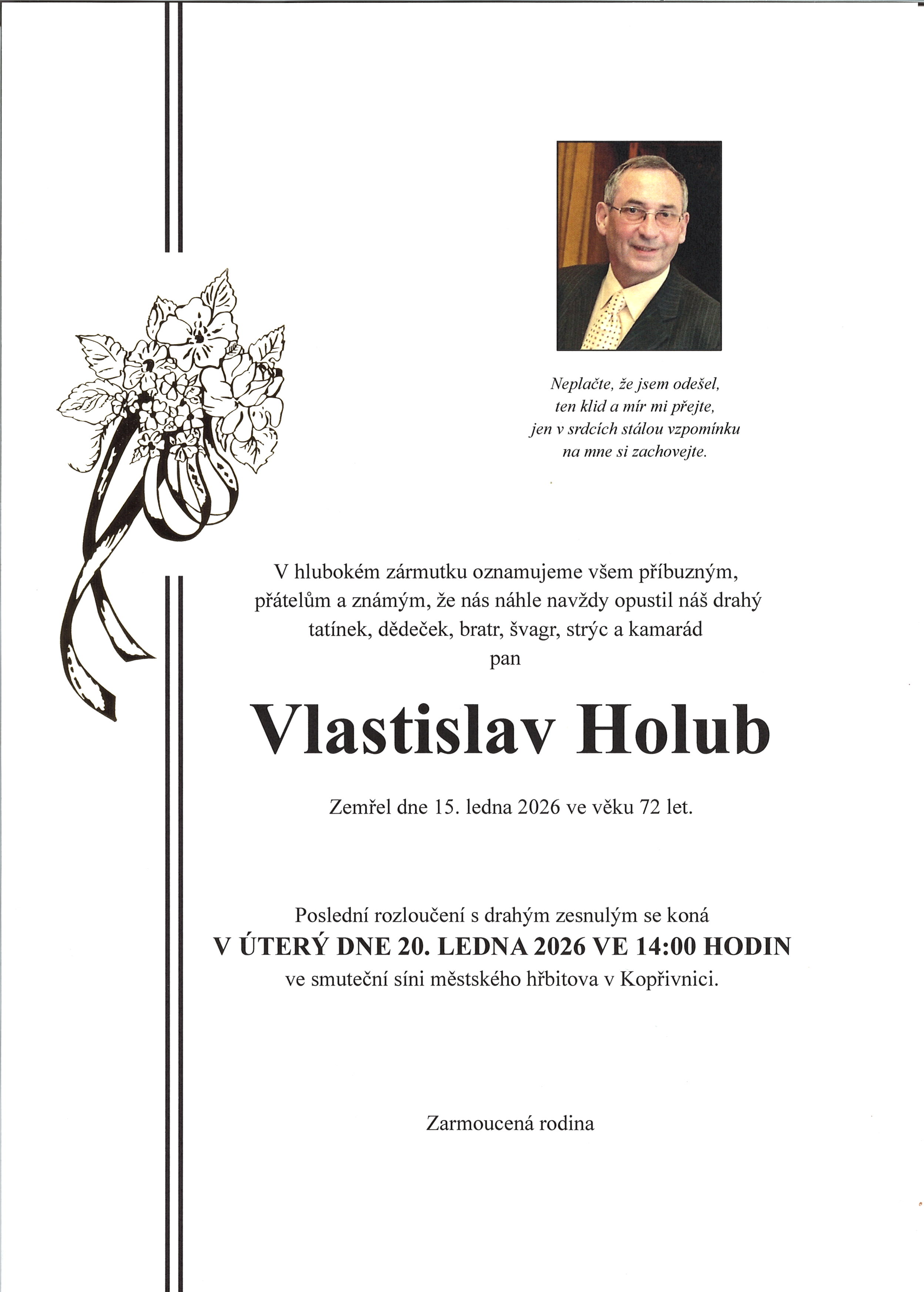 Holub Vlastislav sken