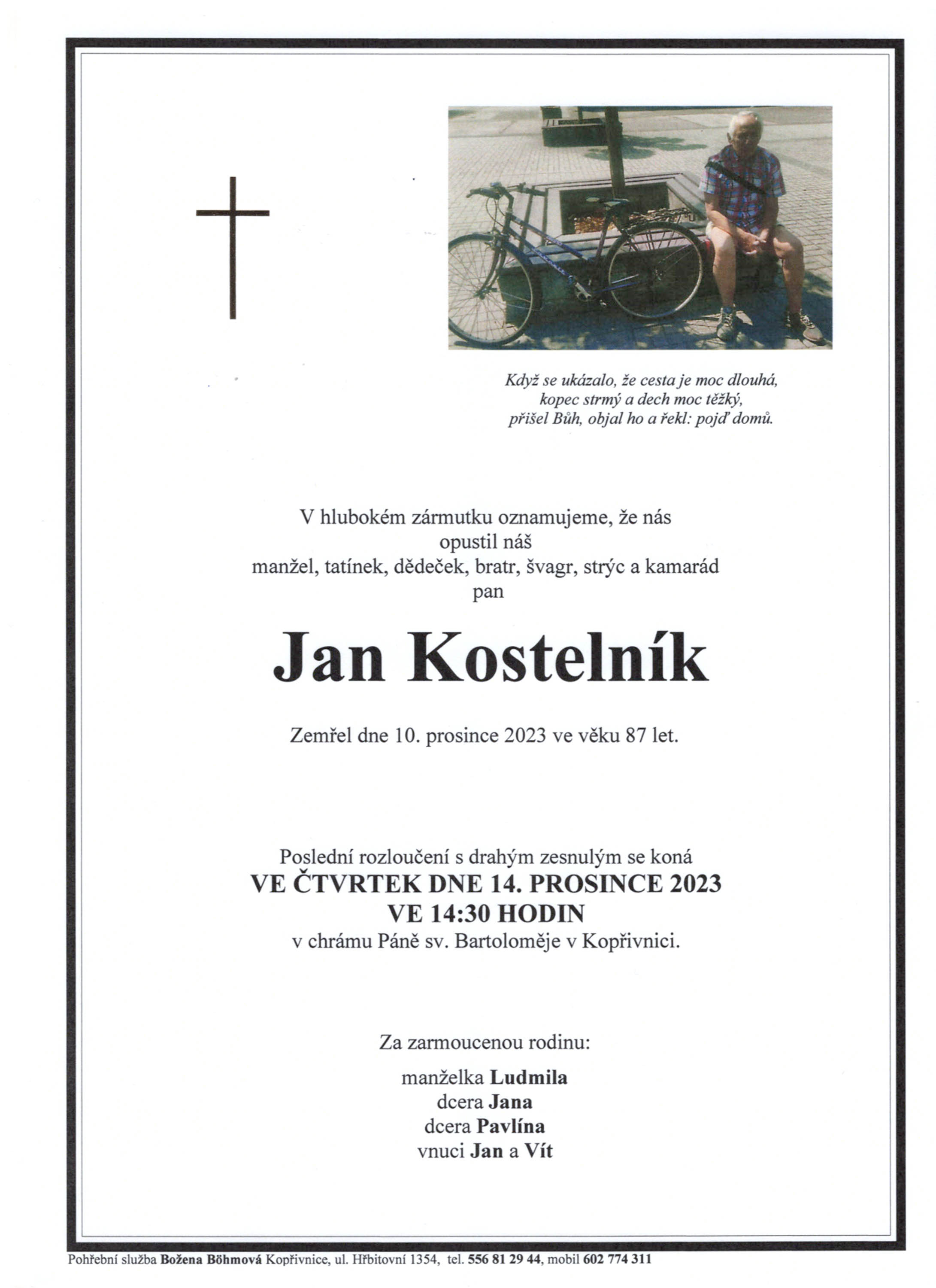Parte Kostelník Jan