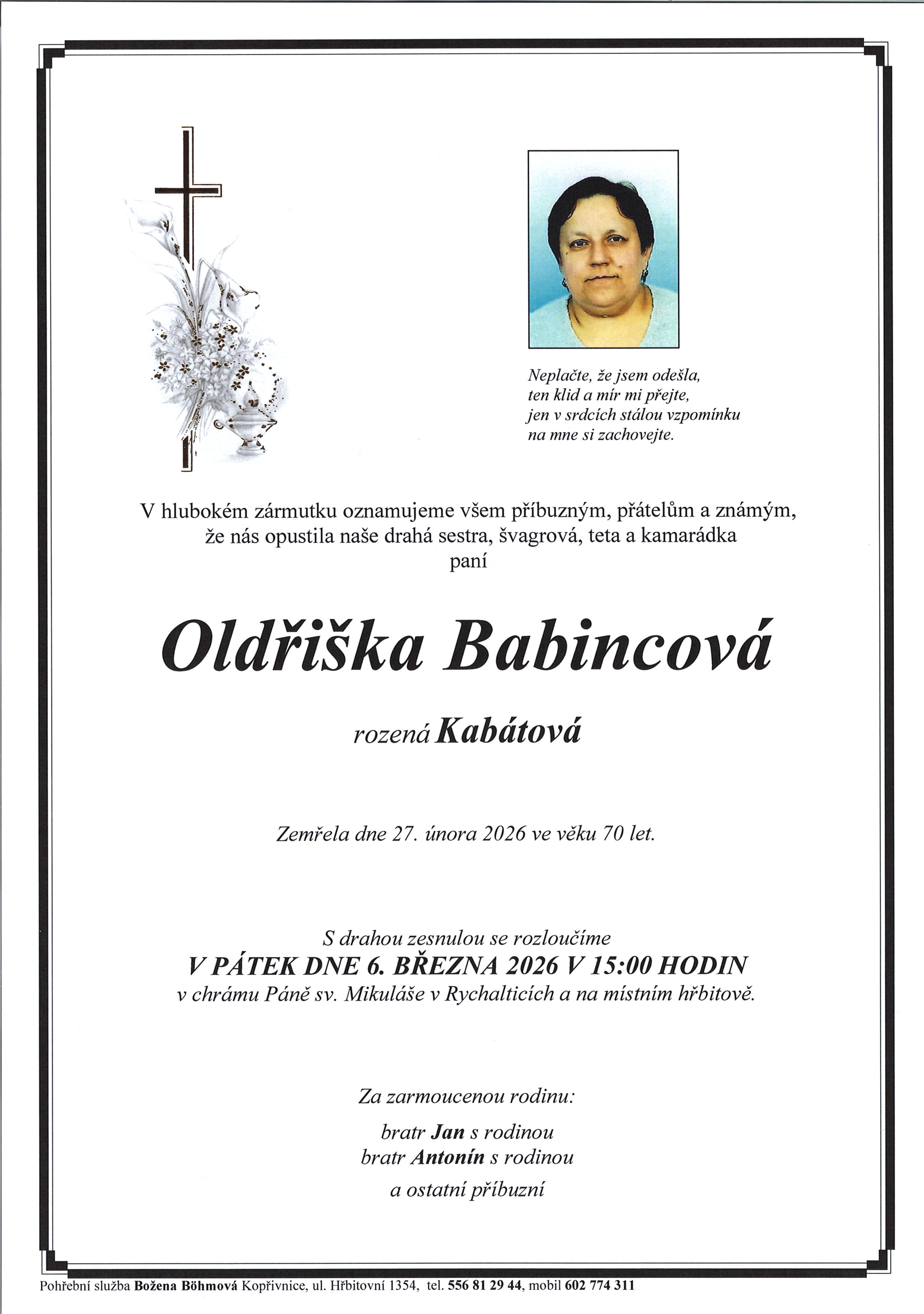 Babincová Oldřiška sken