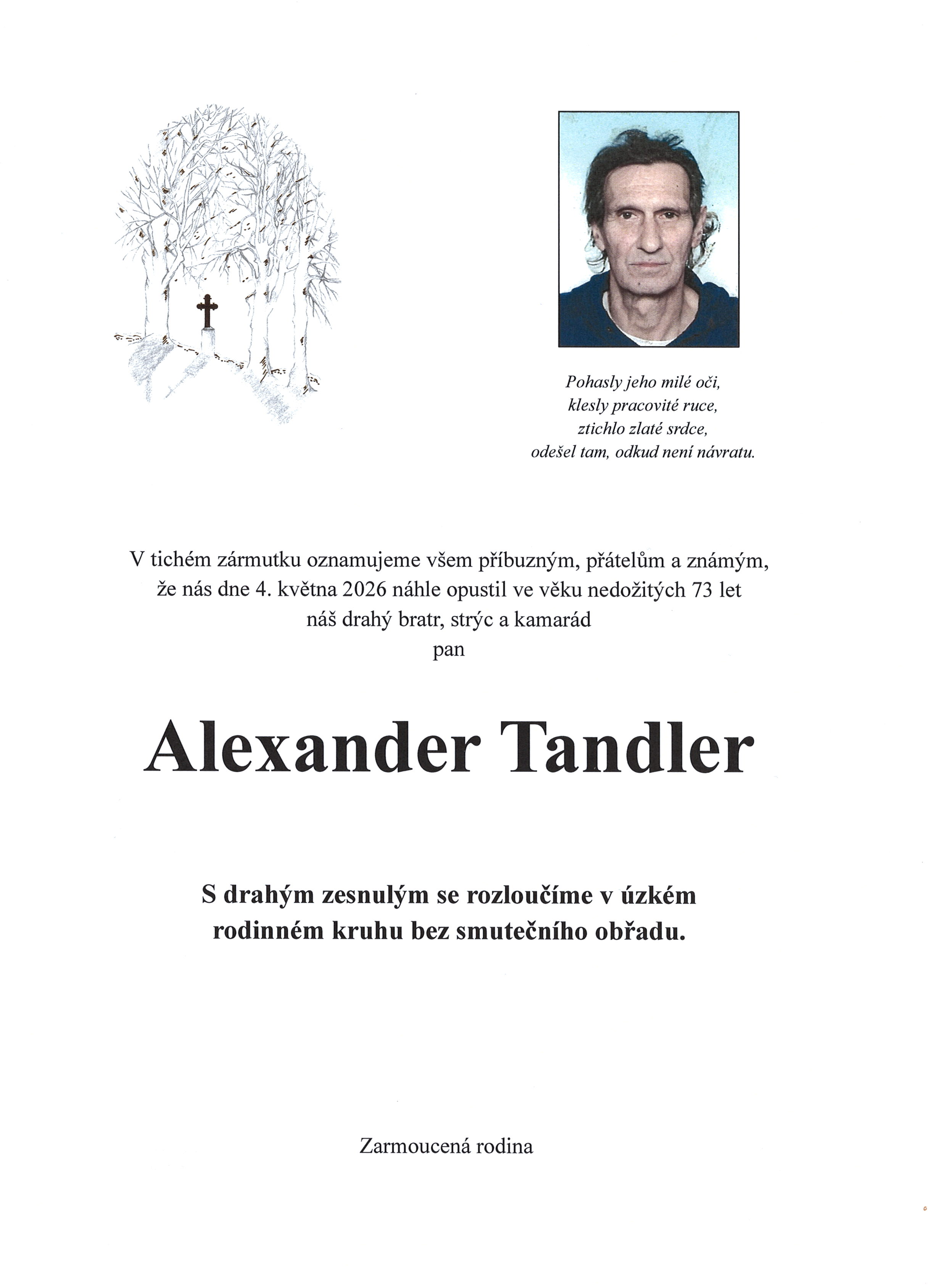 Tandler Alexander sken