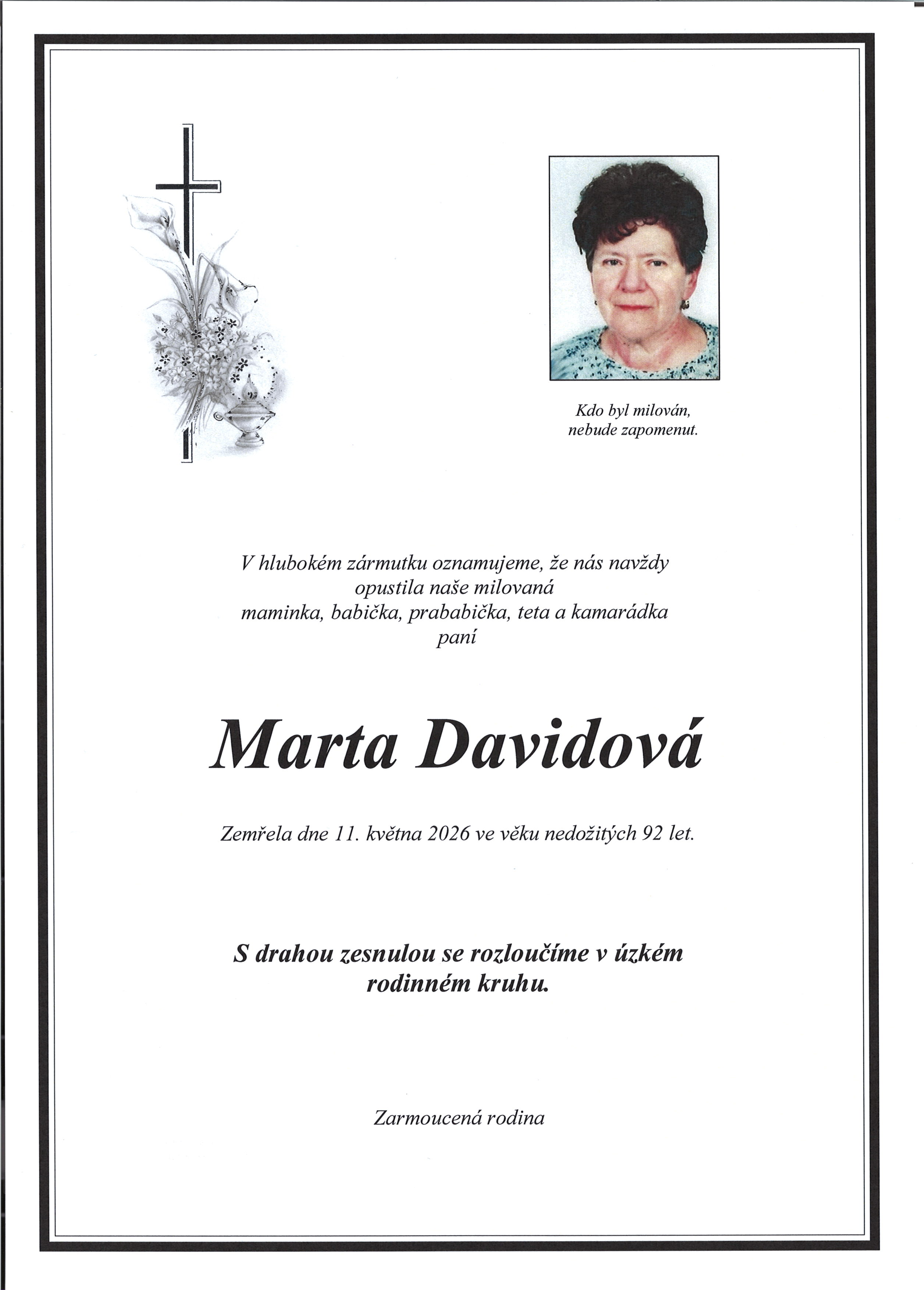 Davidová Marta sken