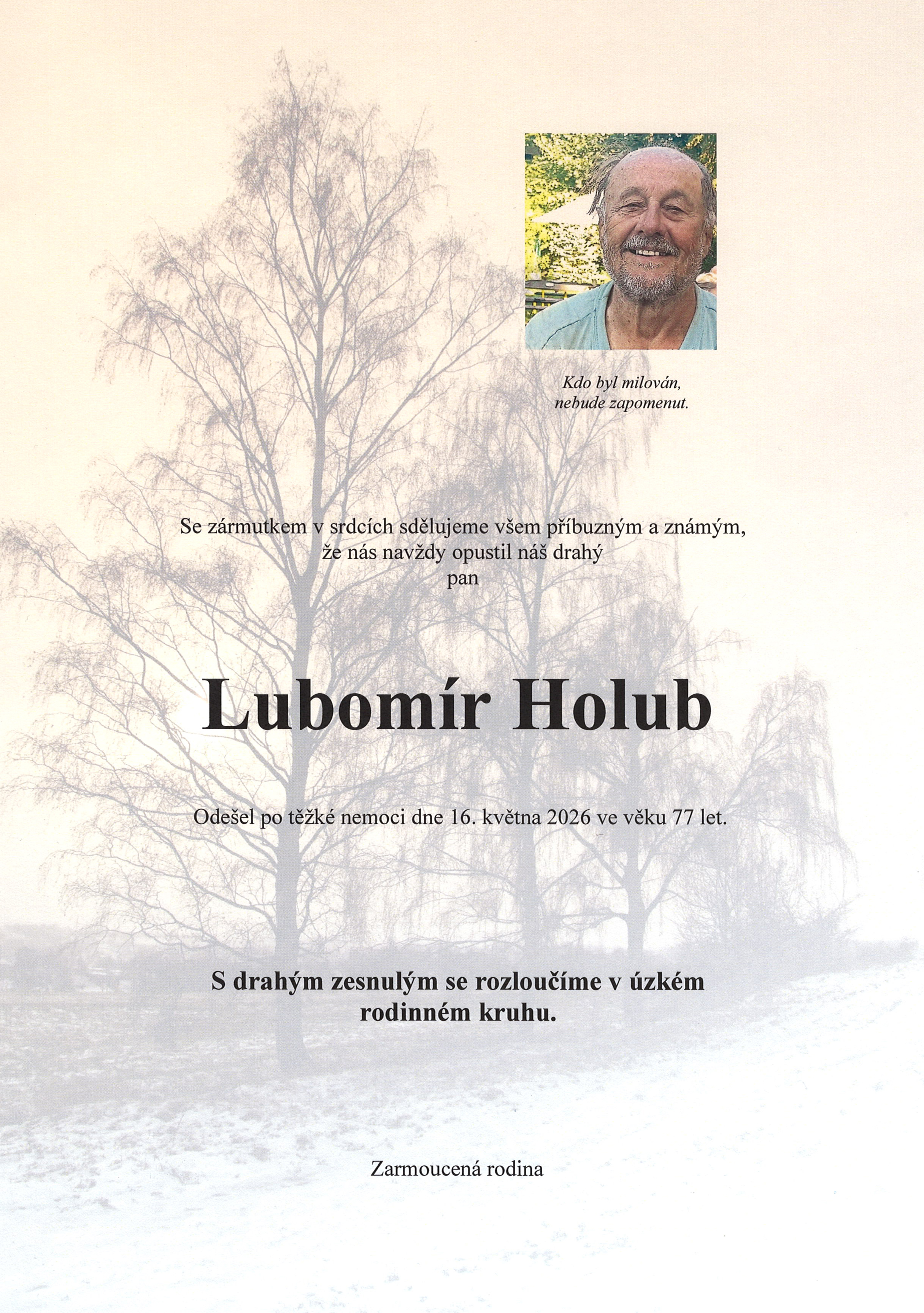 Parte Holub Lubomír