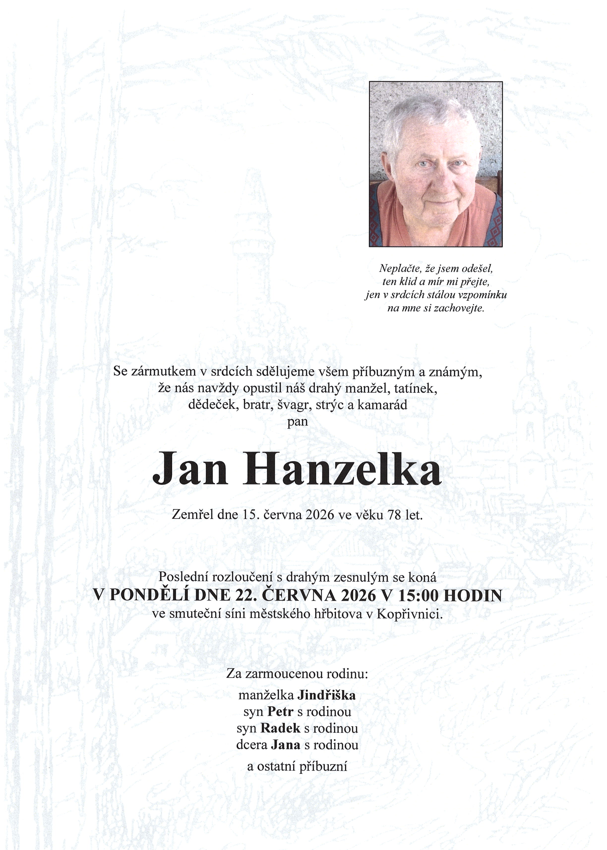 Hanzelka Jan sken