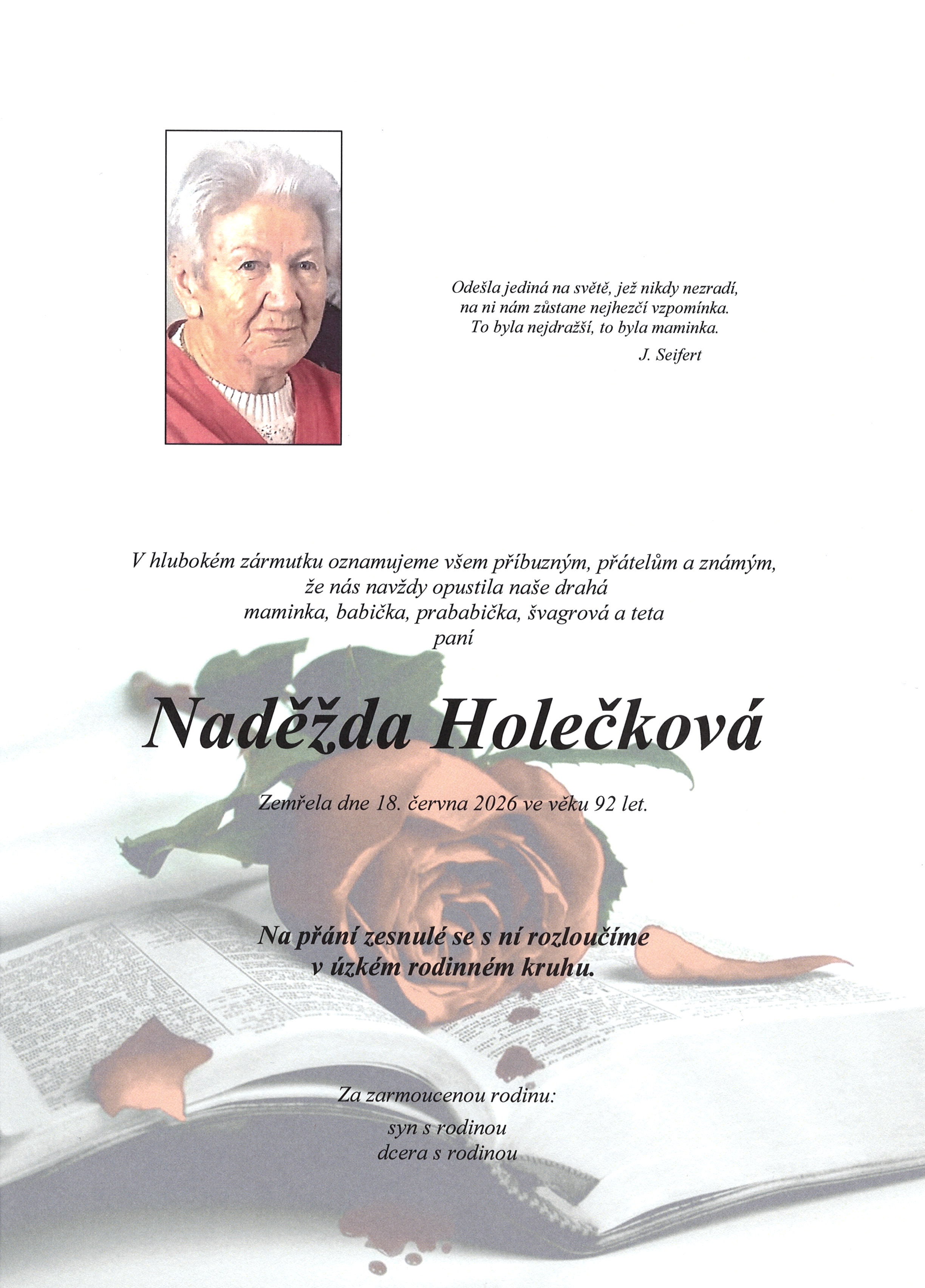 Holečková Naděžda sken