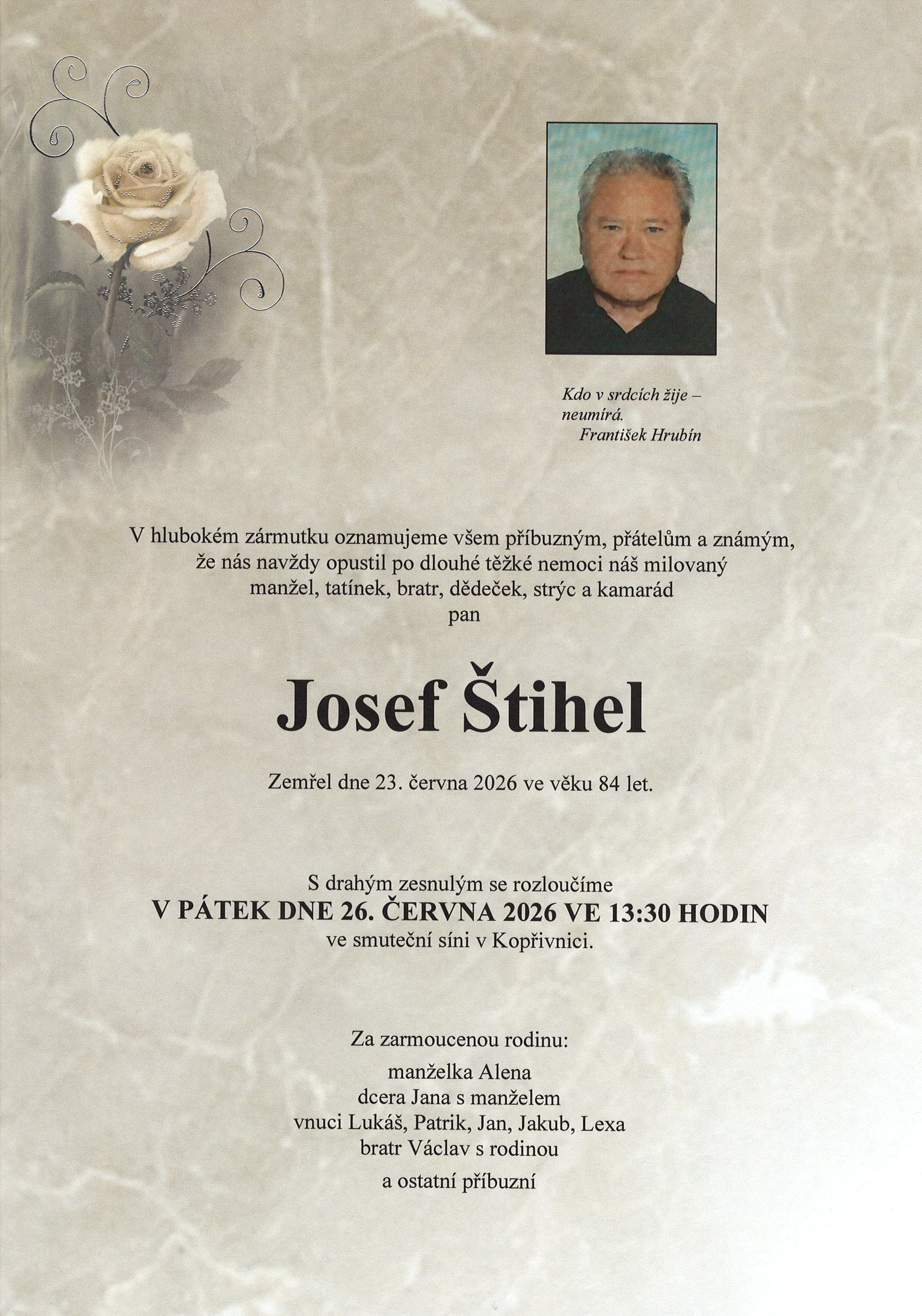 Štihel Josef sken