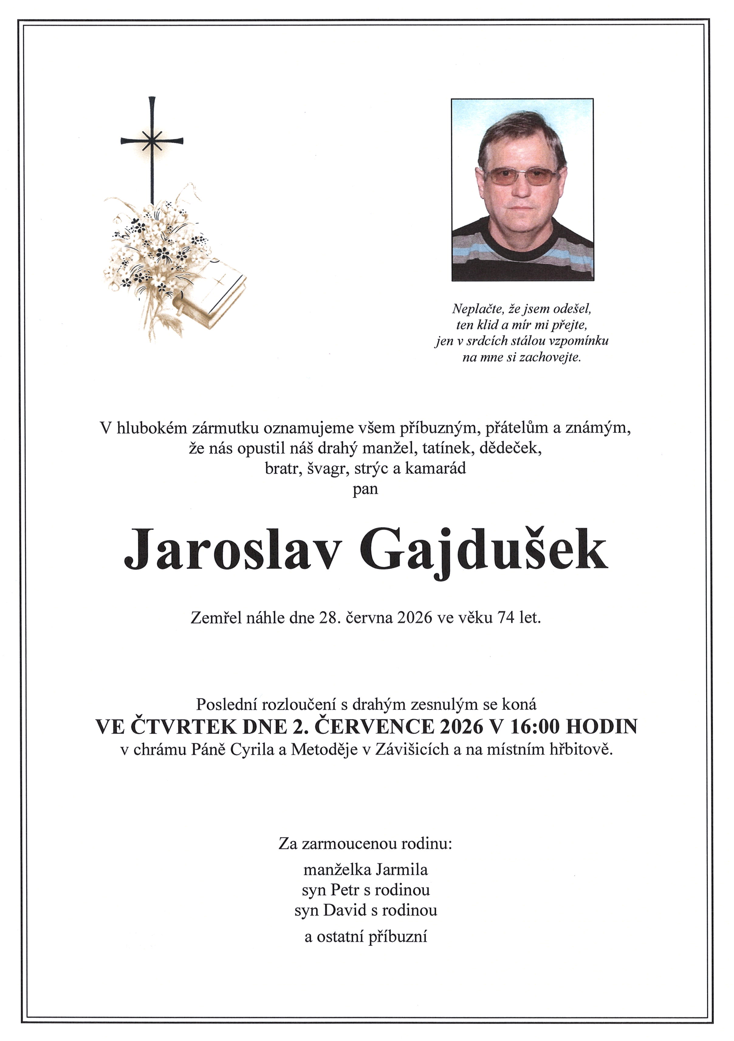 parte Jaroslav Gajdušek