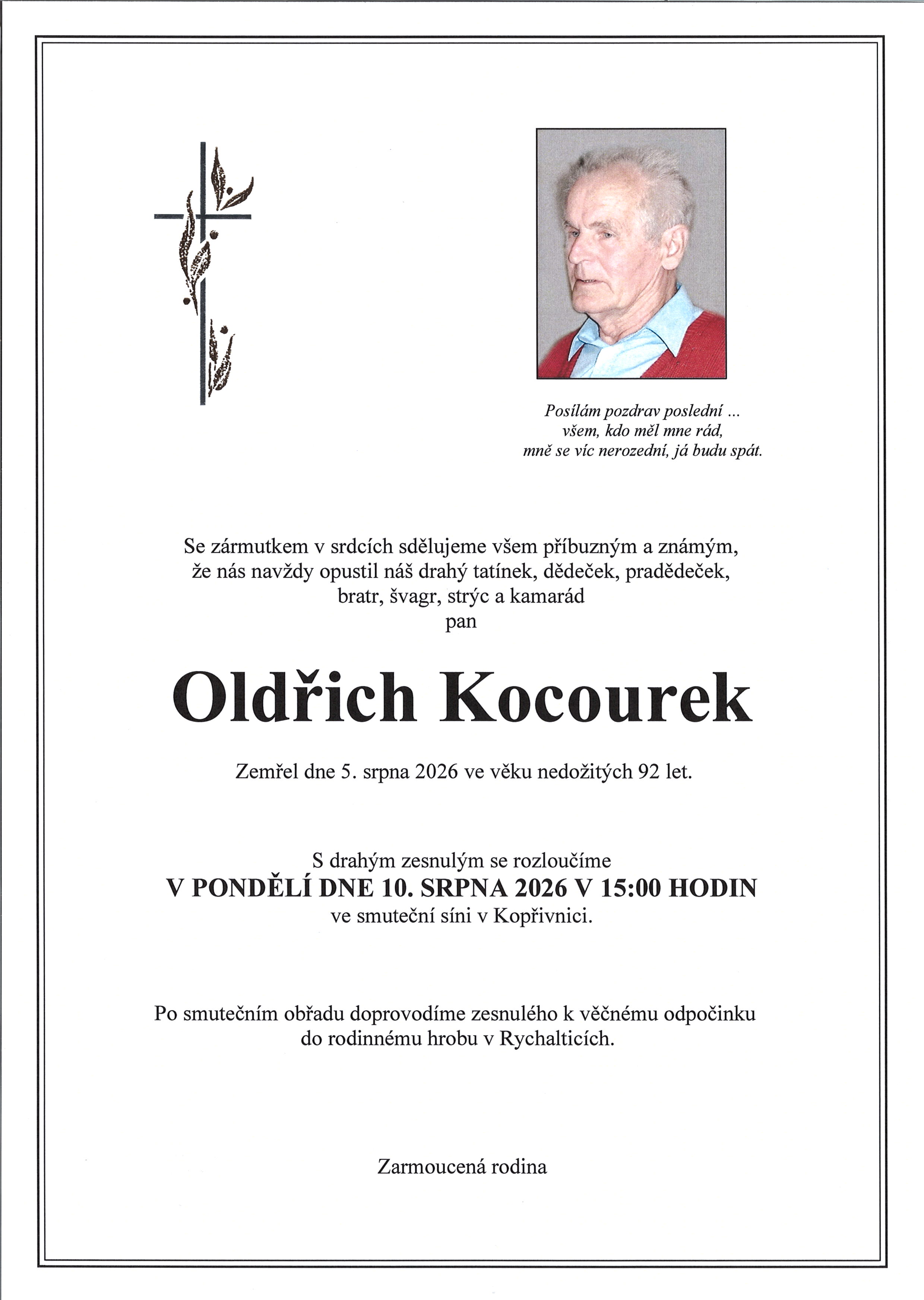 Kocourek Oldřich sken