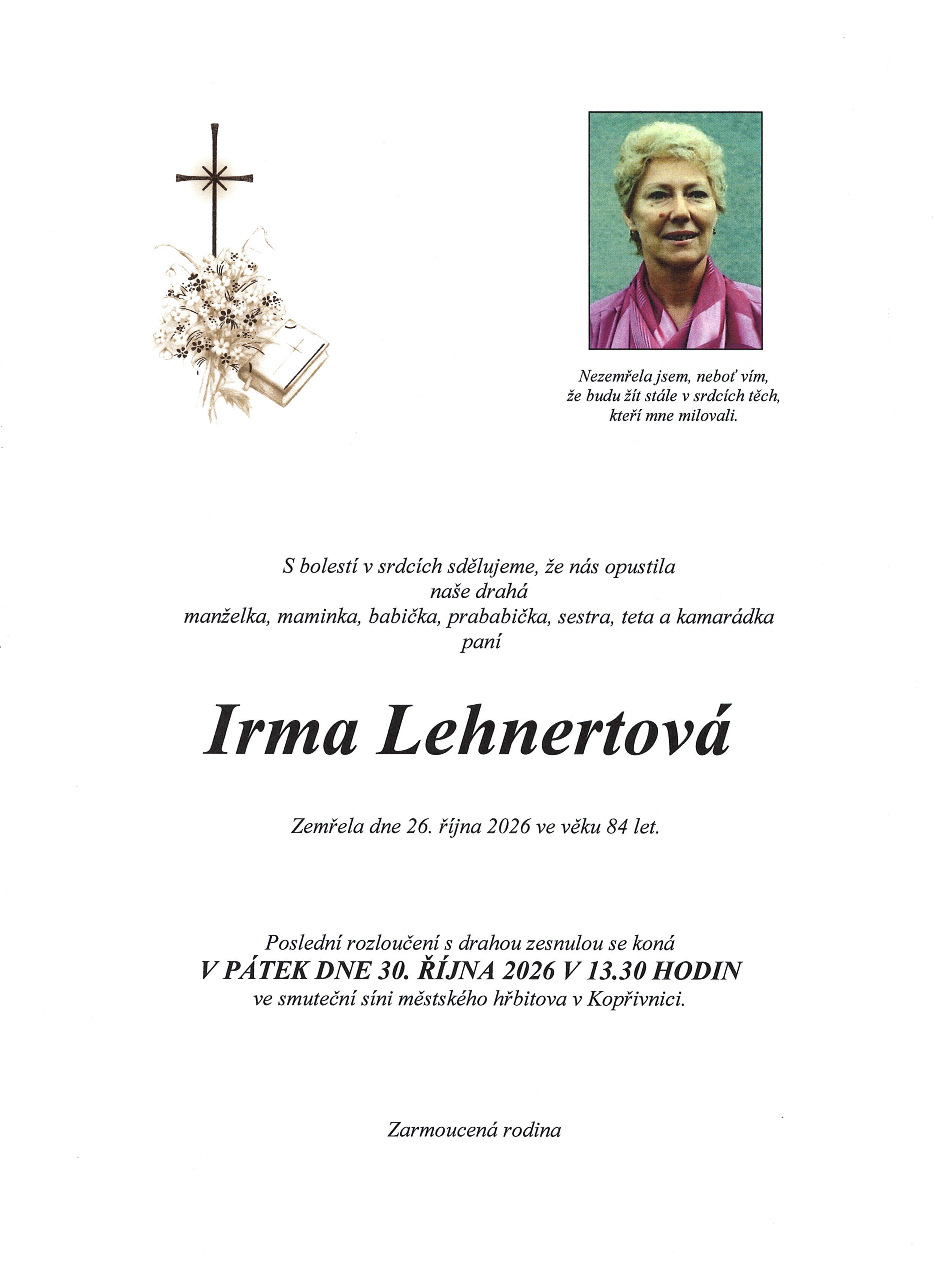 parte Lehnertová Irma