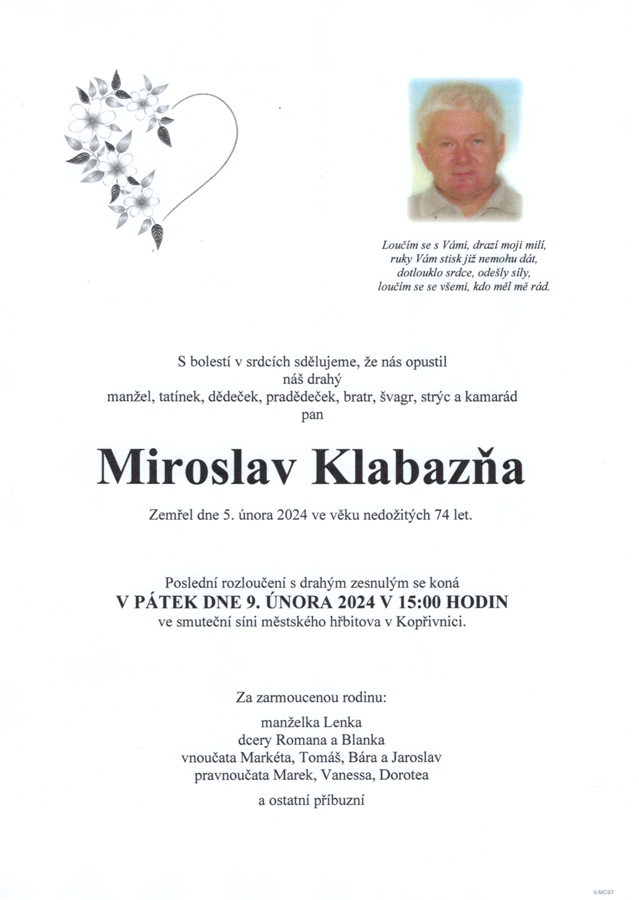 Klabazňa sken