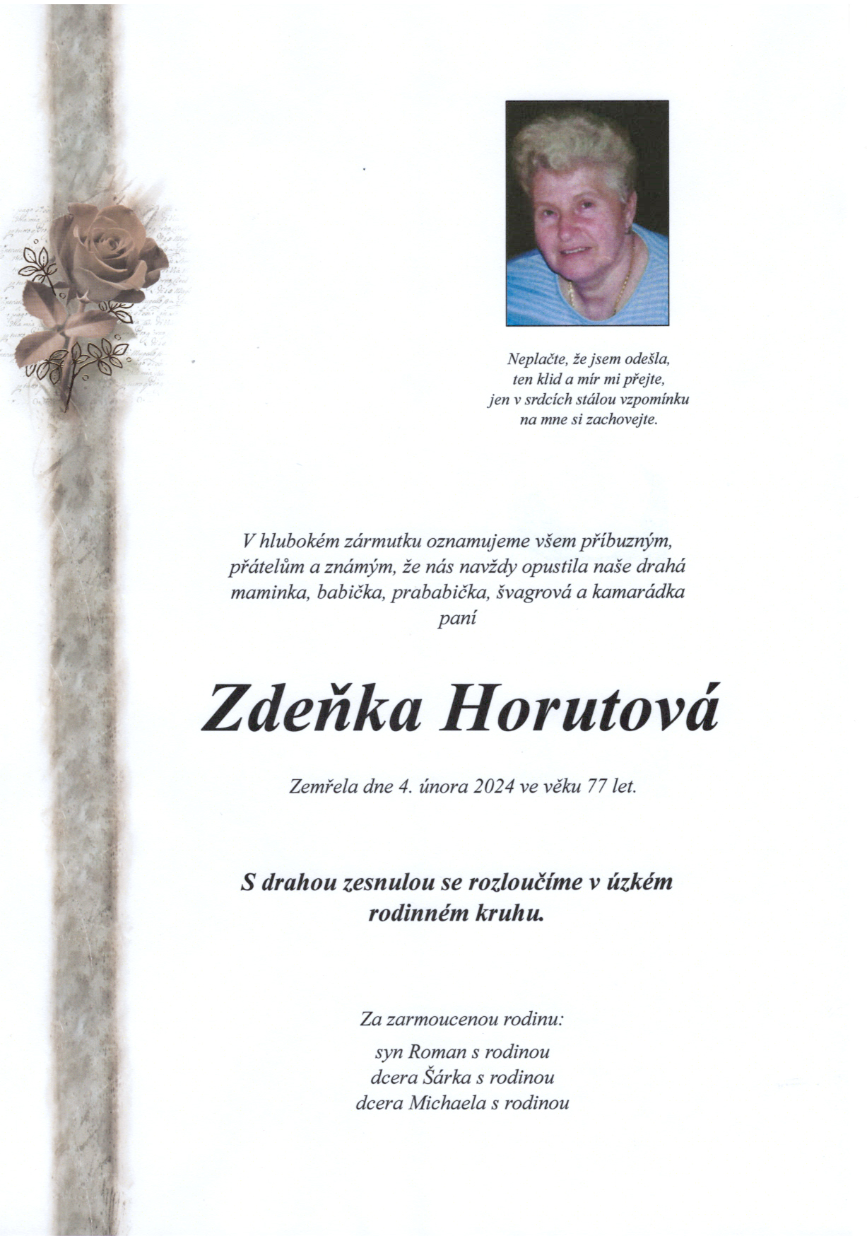 Horutová sken