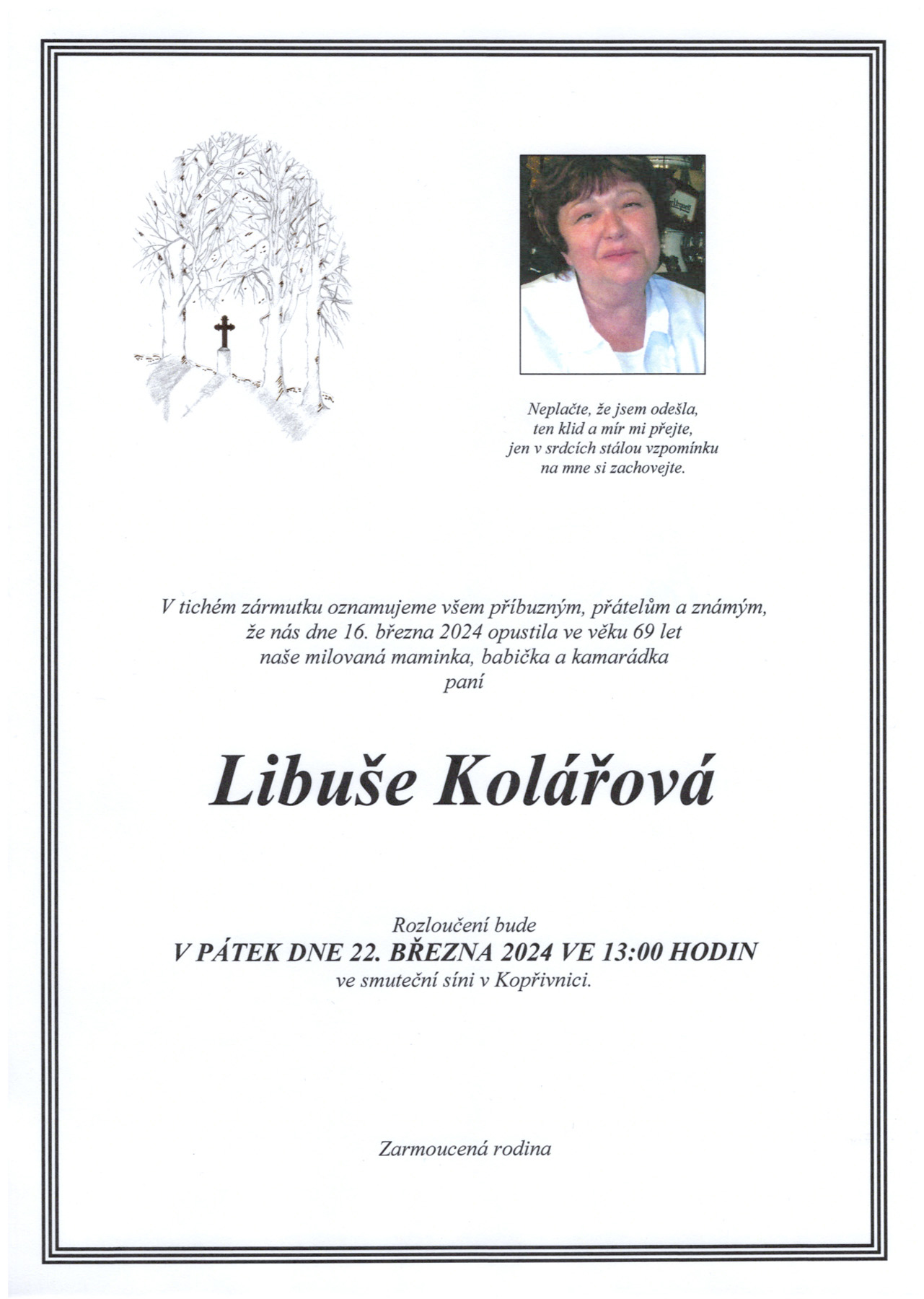 Kolářová sken parte