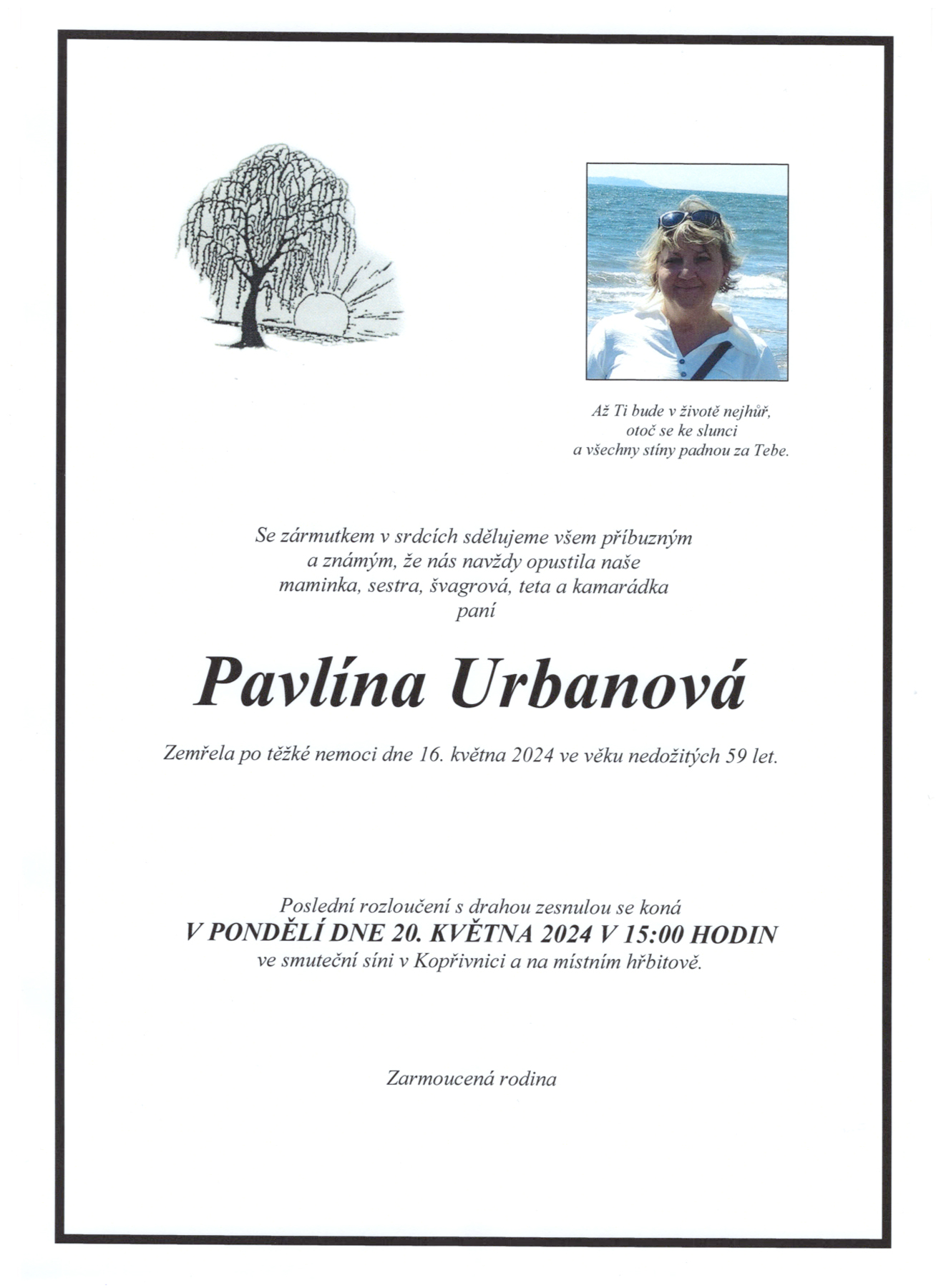 Parte Urbanová Pavlína